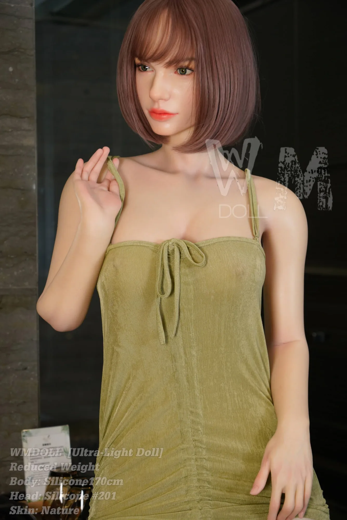 Sex Doll Brunette Clara 5ft 7' (170 cm) - STOCK/ D-Cup - WM doll