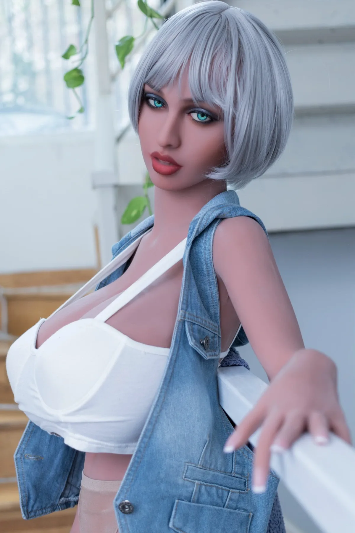 Sex Doll Chubby Chelsea 4ft 10' (148 cm)/ H-Cup - WM doll view 3