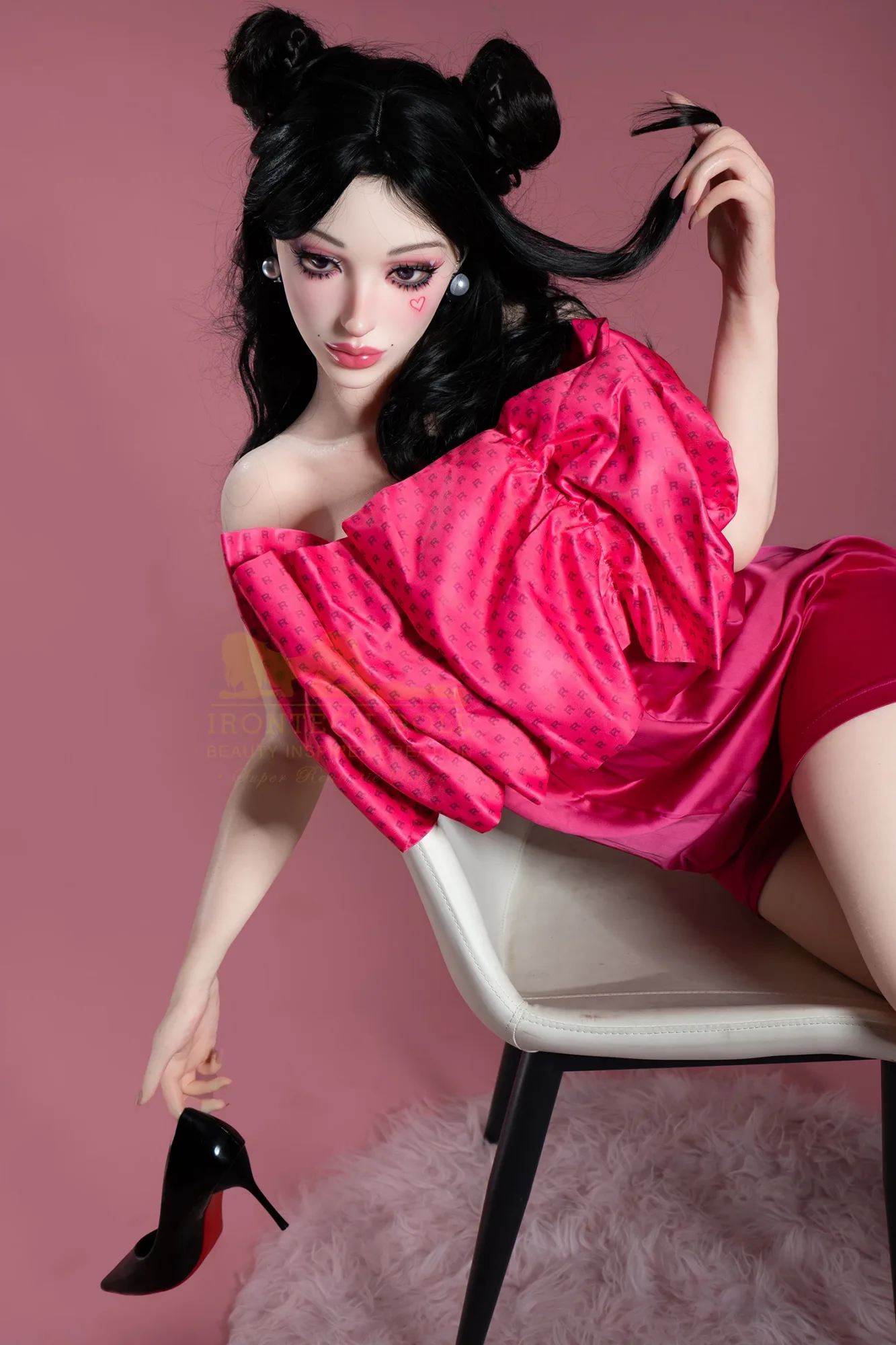 Love Doll Black-haired Inessa 5ft 2' (158 cm)/ F-Cup - Irontech Doll view 6
