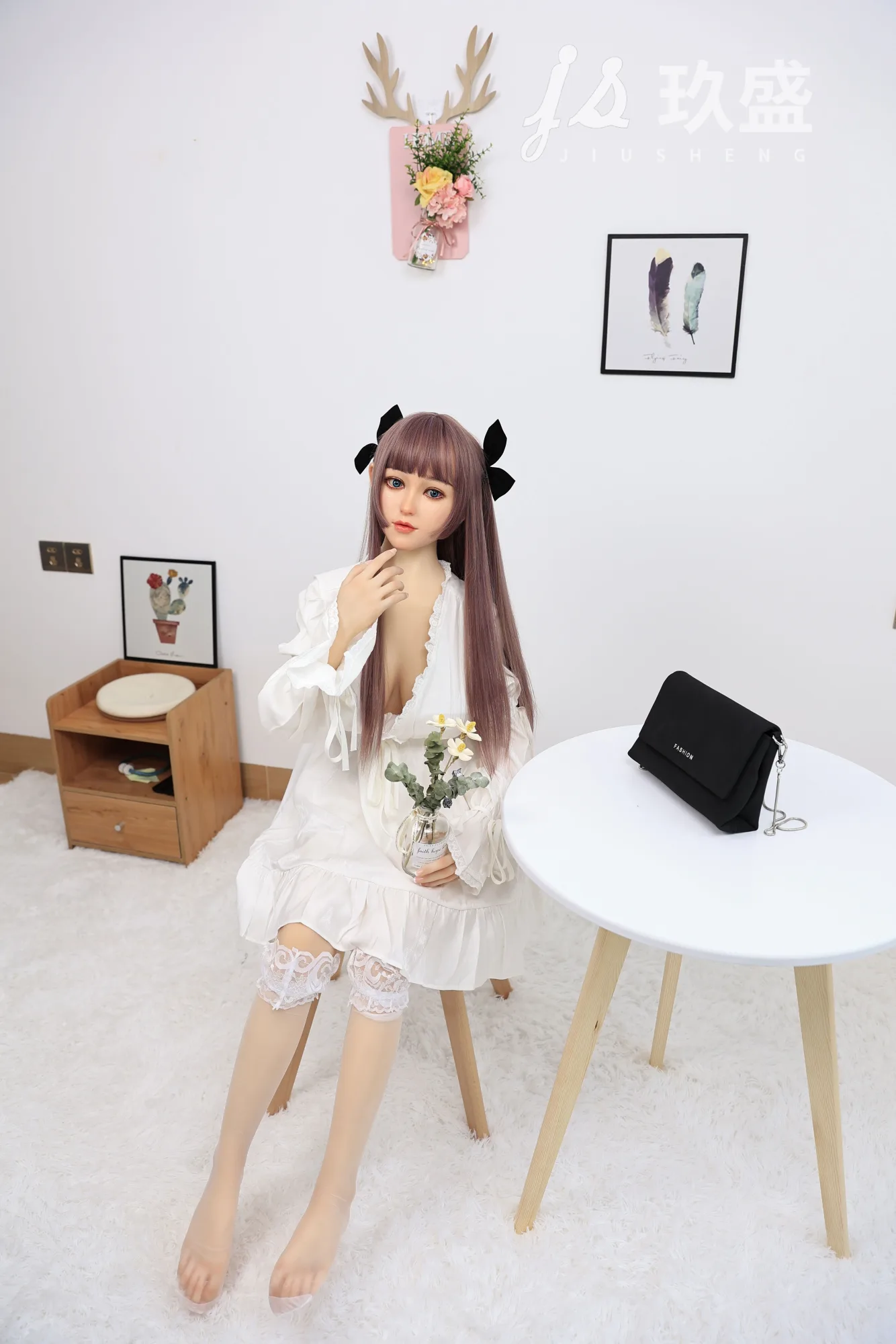 Silicone Sex Doll Tender Collien 4ft 11' (150 cm)/ D-Cup - Jiusheng Doll view 6