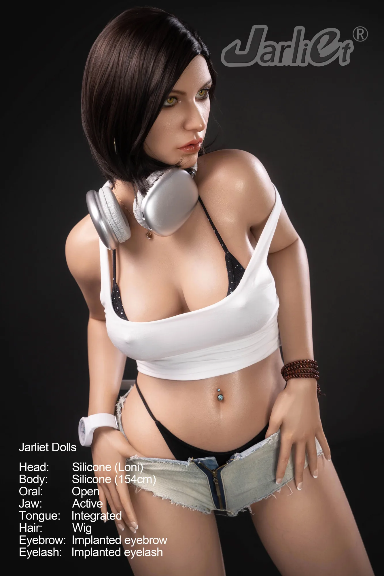 Sex Doll Fitness Emerald 5ft 1' (154 cm)/ C-Cup - Jarliet view 5