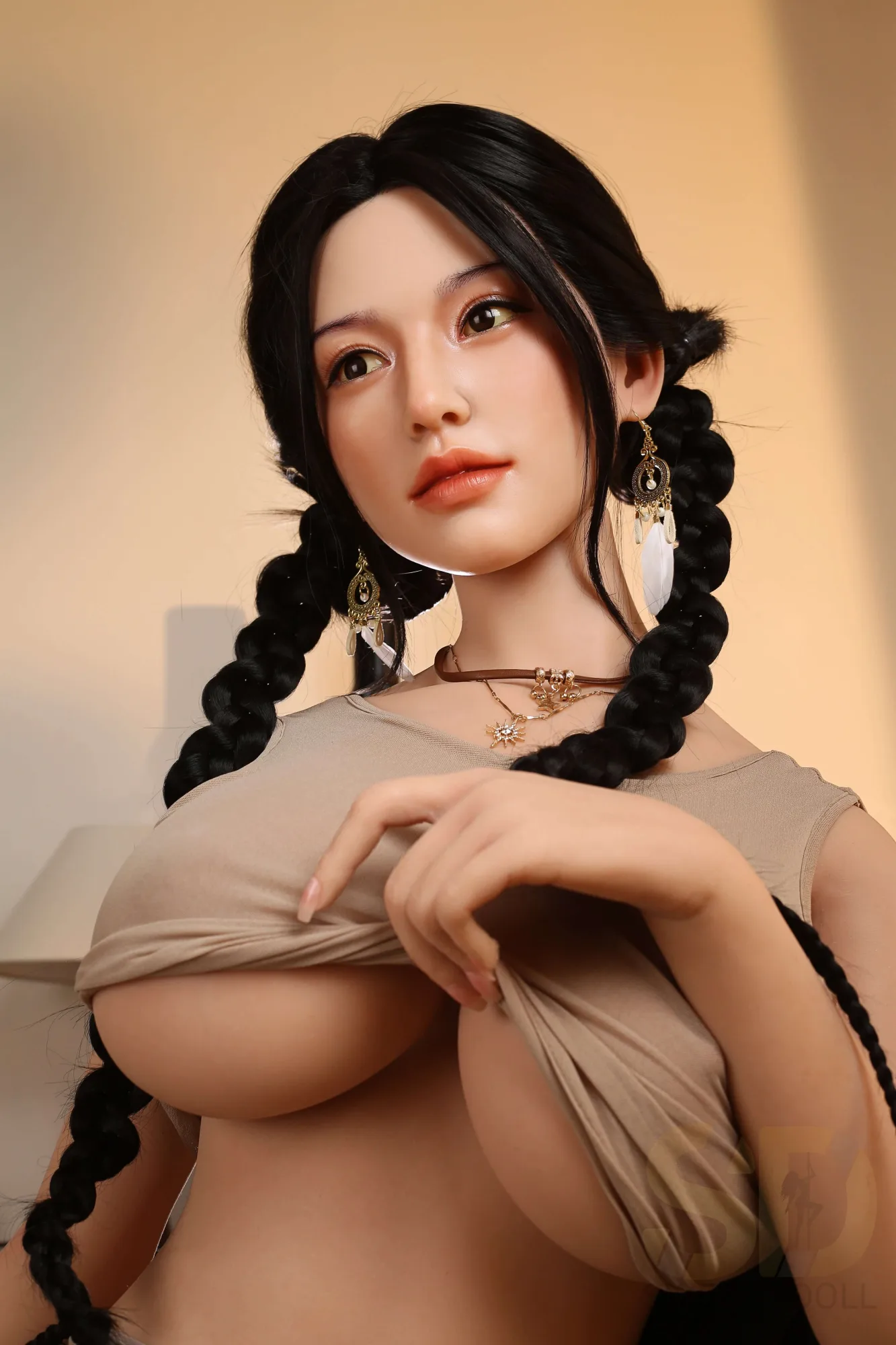 Real Sex Doll Busty Calipso 5ft 5' (165 cm)/ E-Cup - Sweets Doll view 4
