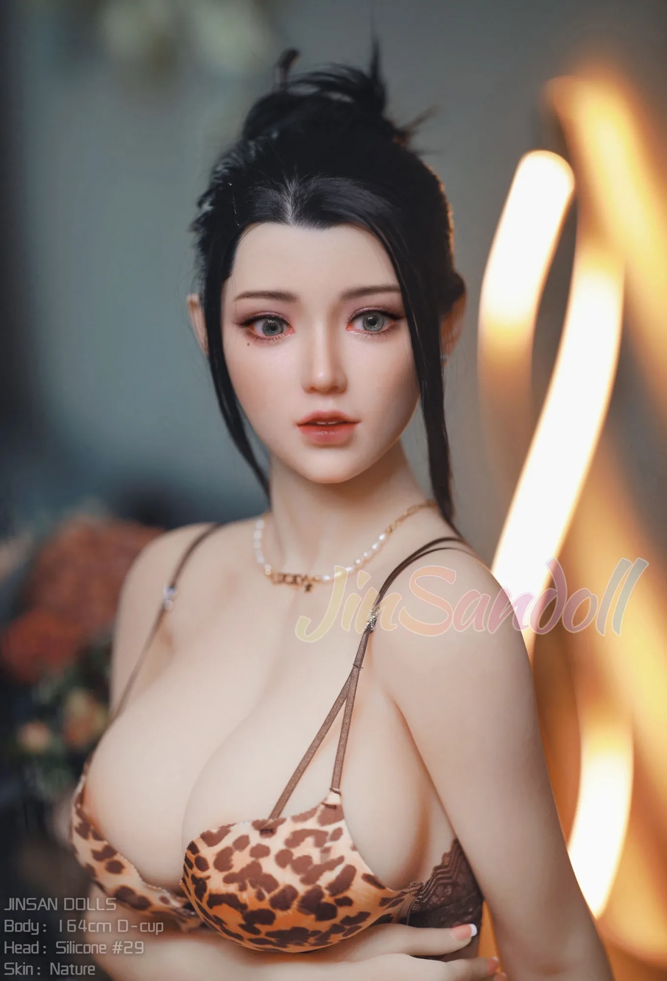Silicone Sex Doll Seductive Izen 5ft 4' (164 cm)/ D-Cup - WM doll view 4