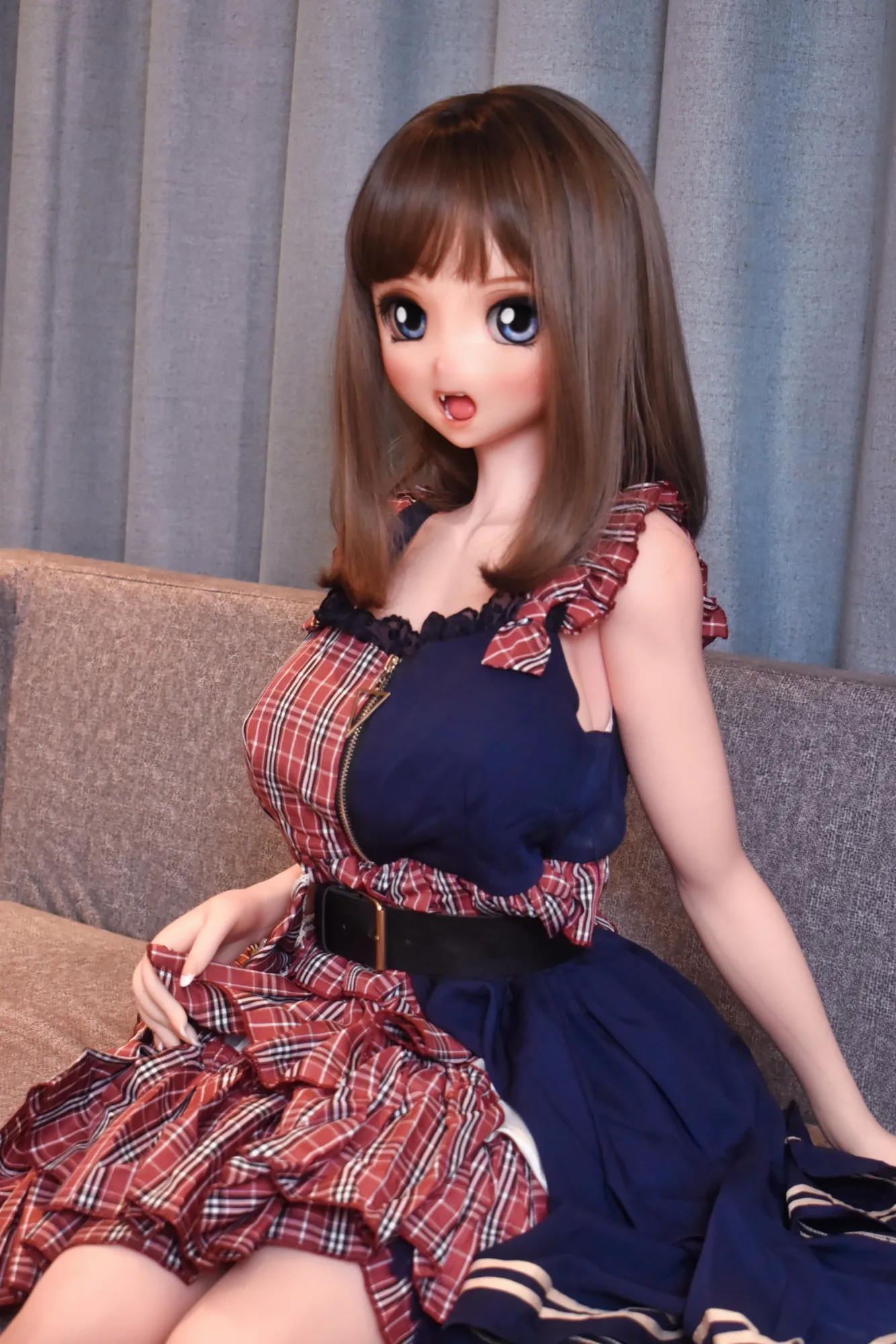 Silicone Doll Brunette Tien 4ft 10' (148 cm) - Elsa Babe view 3