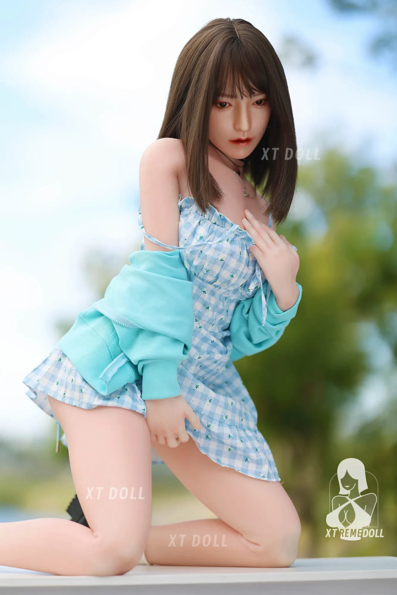 Silicone Sex Doll Brunette Nova 4ft 11' (150 cm)/ D-Cup - XTDoll view 7