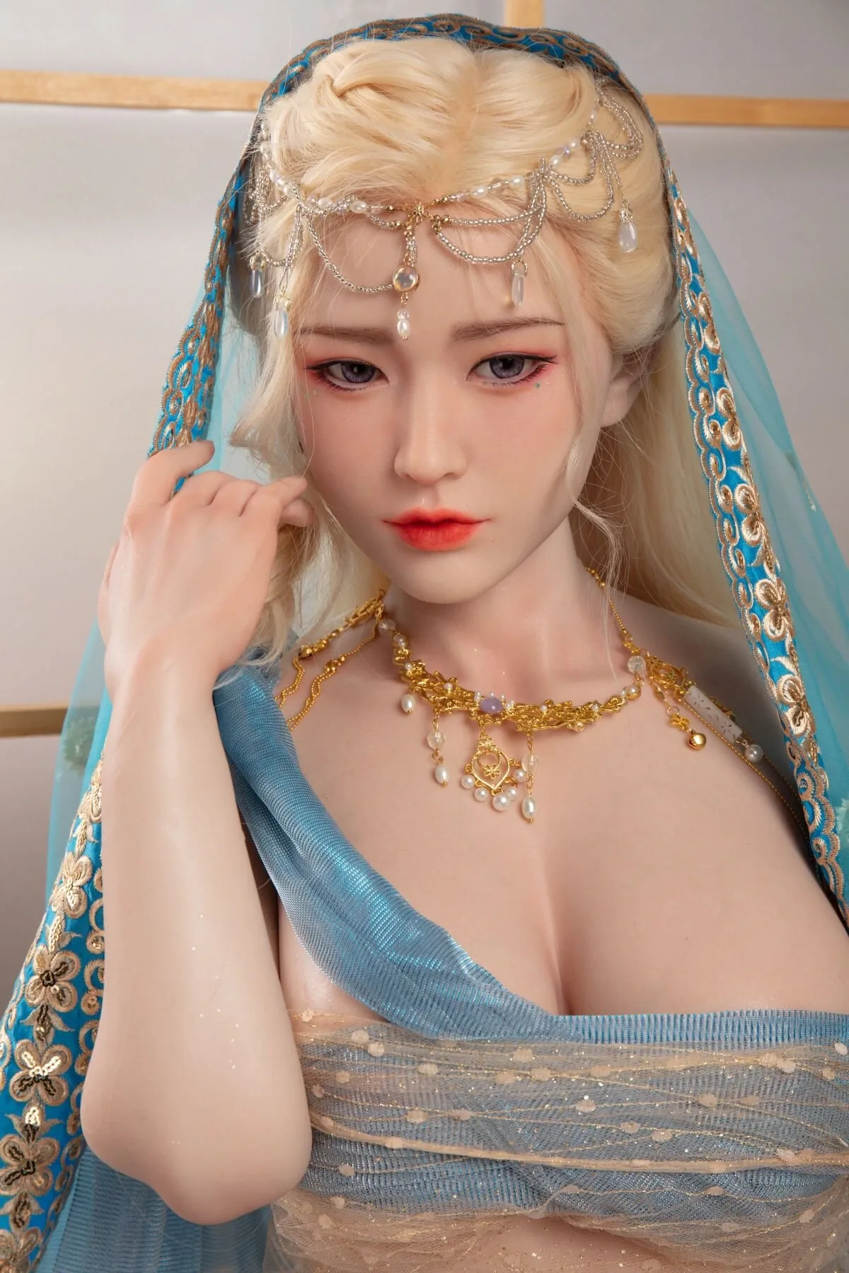 Realistic Sex Doll Blonde Mabel 5ft 6' (170 cm) - JXDOLL view 1