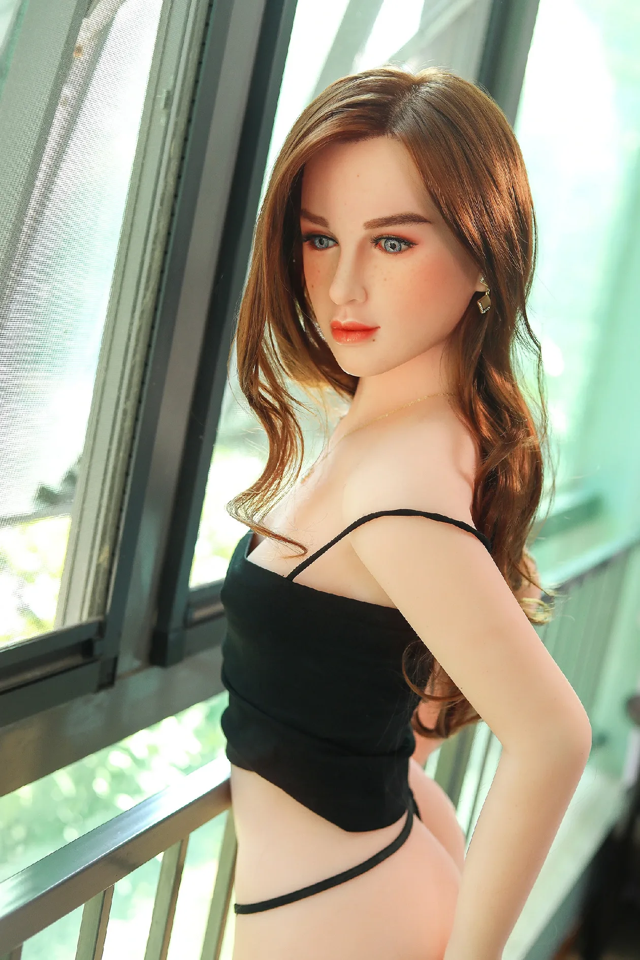 Sex Doll Brunette Tael 5ft 2' (160 cm)/ A-Cup - Sy Doll