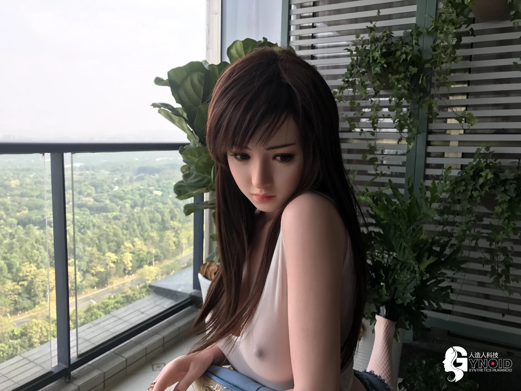 Silicone Doll Tender Stacy 5ft 4' (162 cm)/ E-Cup - Gynoid view 4