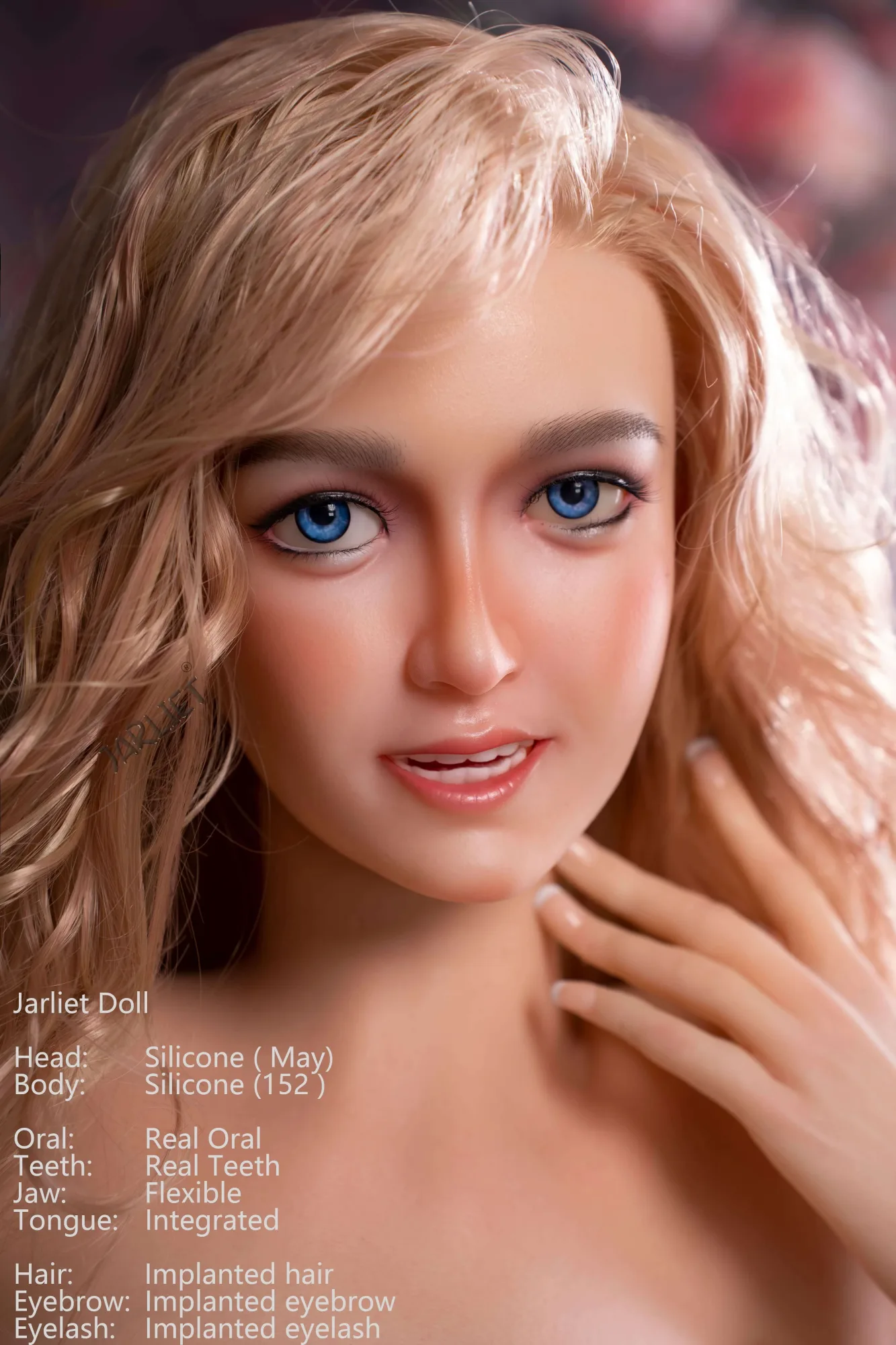Silicone Sex Doll Sexy Constance 4ft 11' (152 cm)/ E-Cup - Jarliet view 6