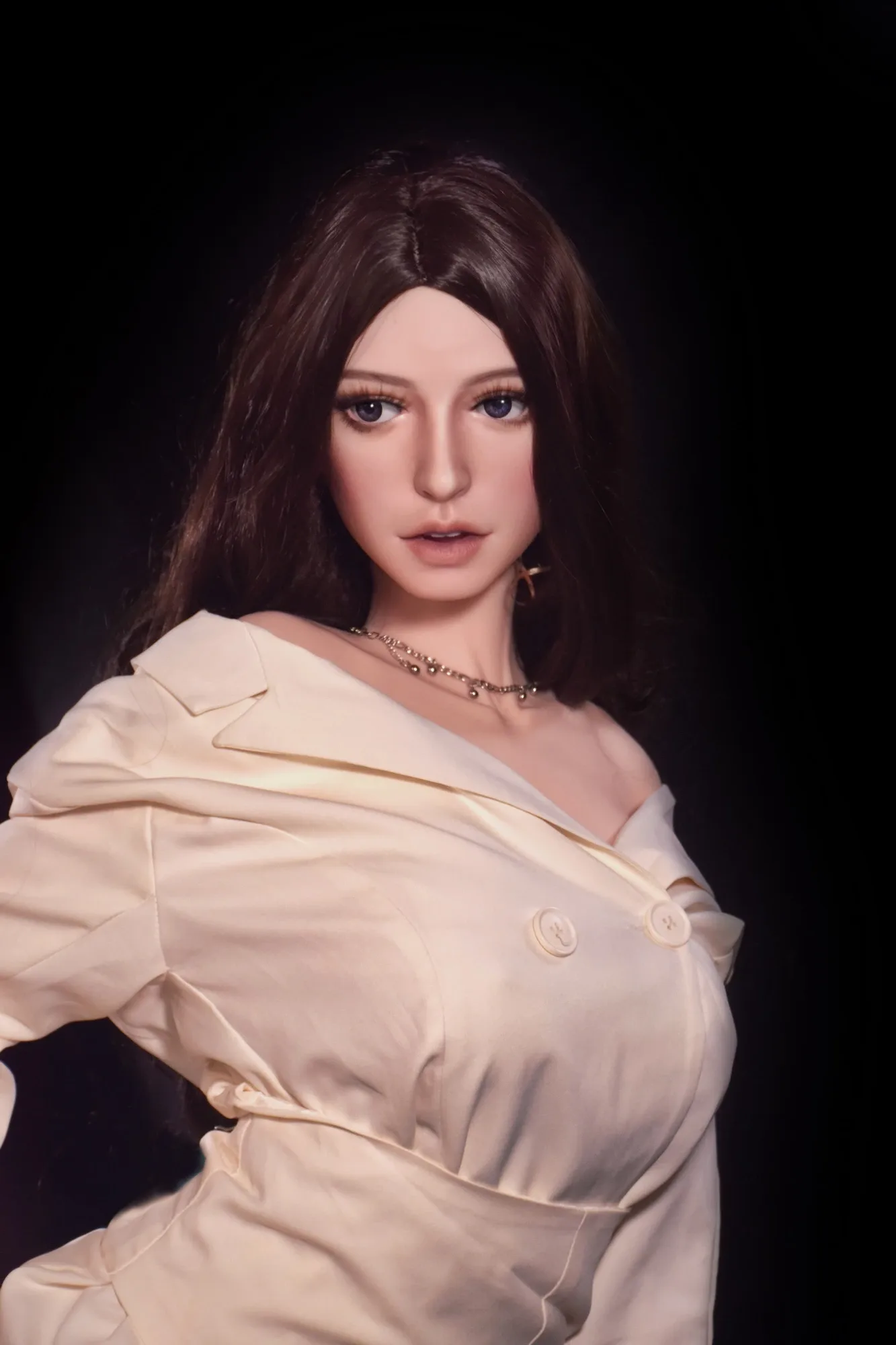 Silicone Doll Brunette Theressa 5ft 5' (165 cm) - Elsa Babe view 6