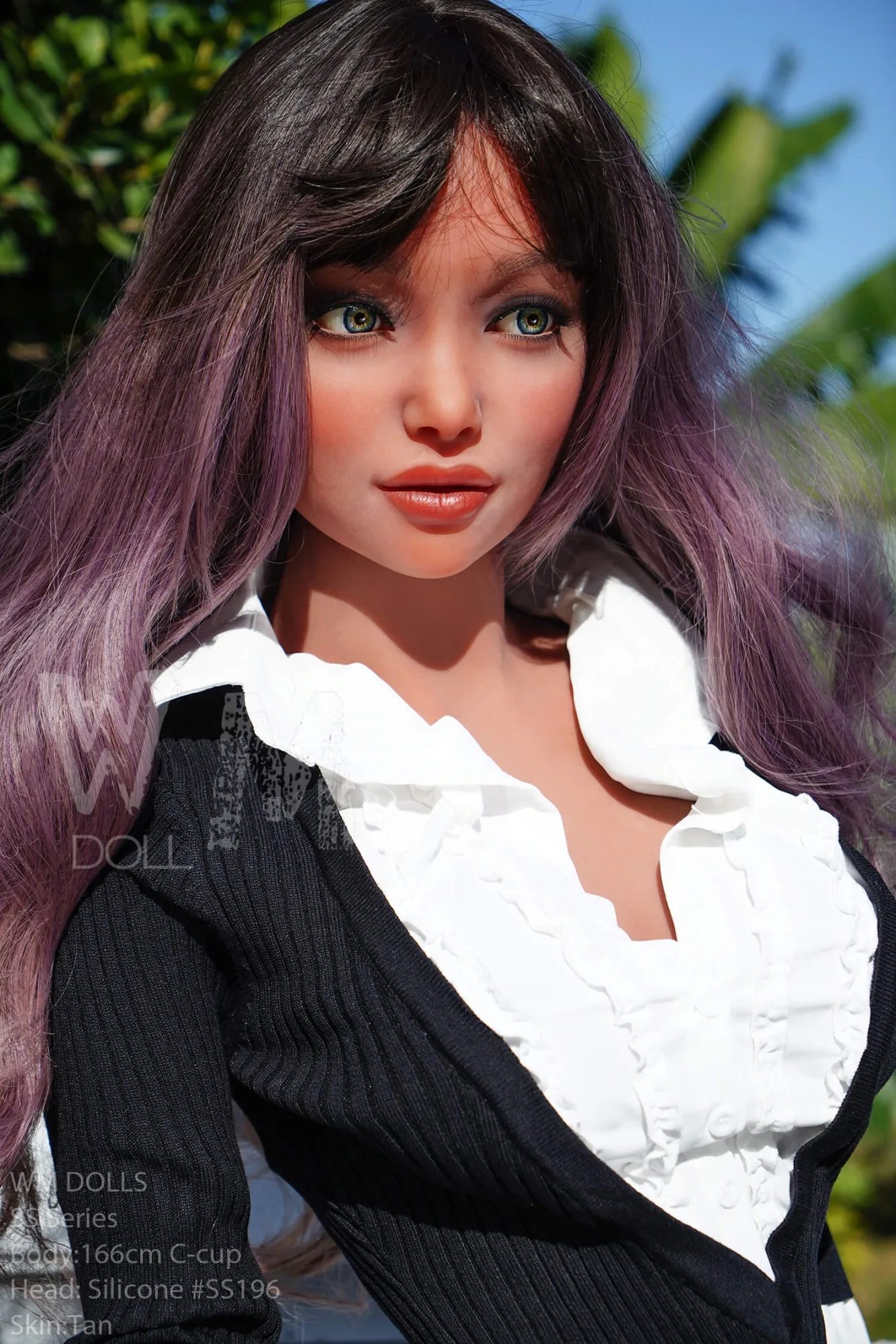 Realistic Sex Doll Secretary Jasmine 5ft 5' (166 cm)/ C-Cup - WM doll view 5