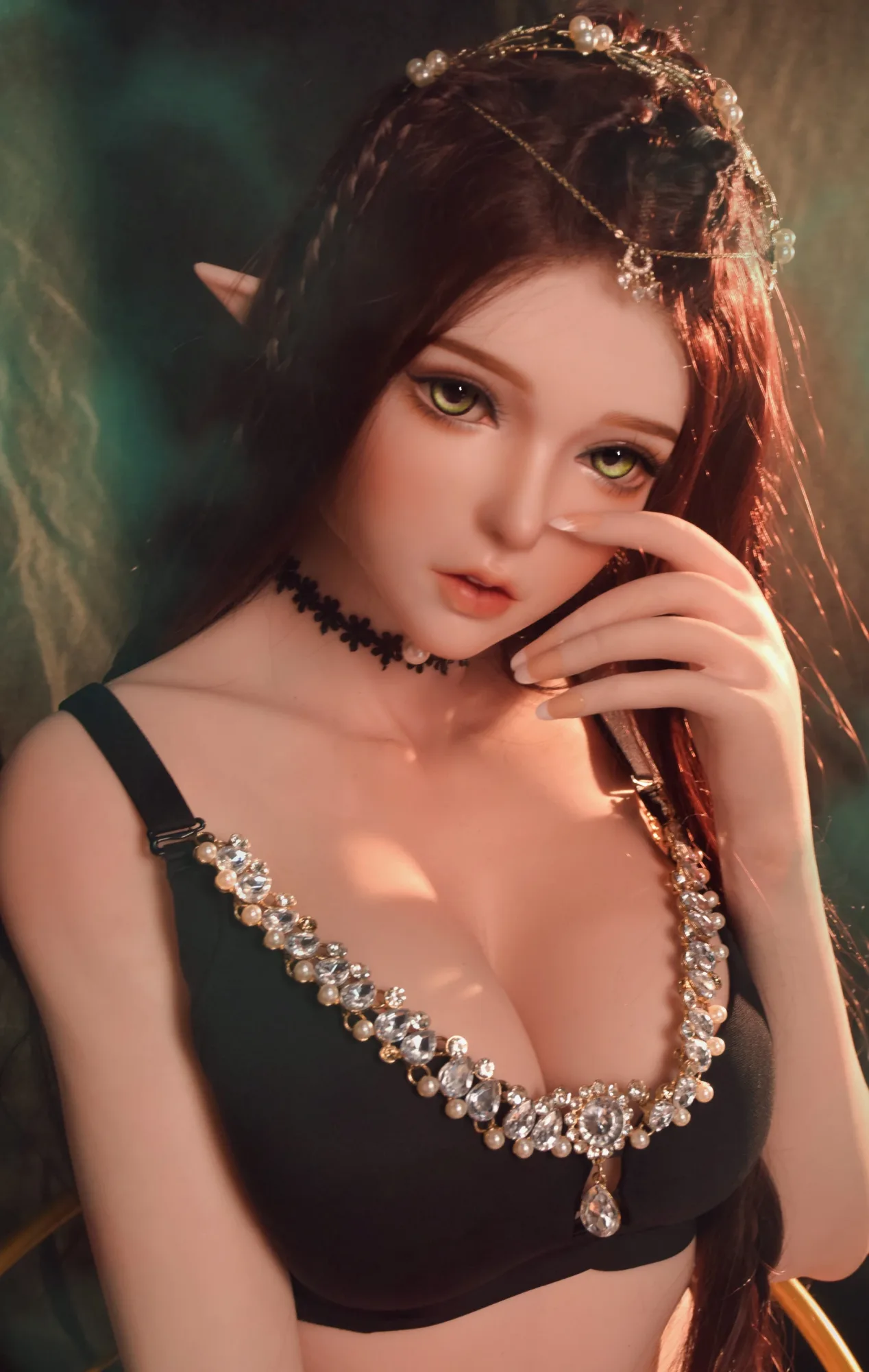Silicone Doll Elf Maya 4ft 11' (150 cm) - Elsa Babe