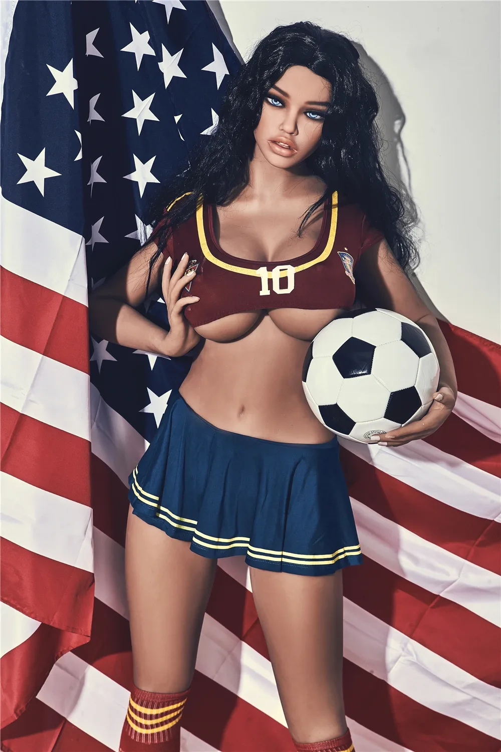 Real Sex Doll Black-haired Jane 5ft 4' (163 cm)/ G-Cup - Irontech Doll view 4