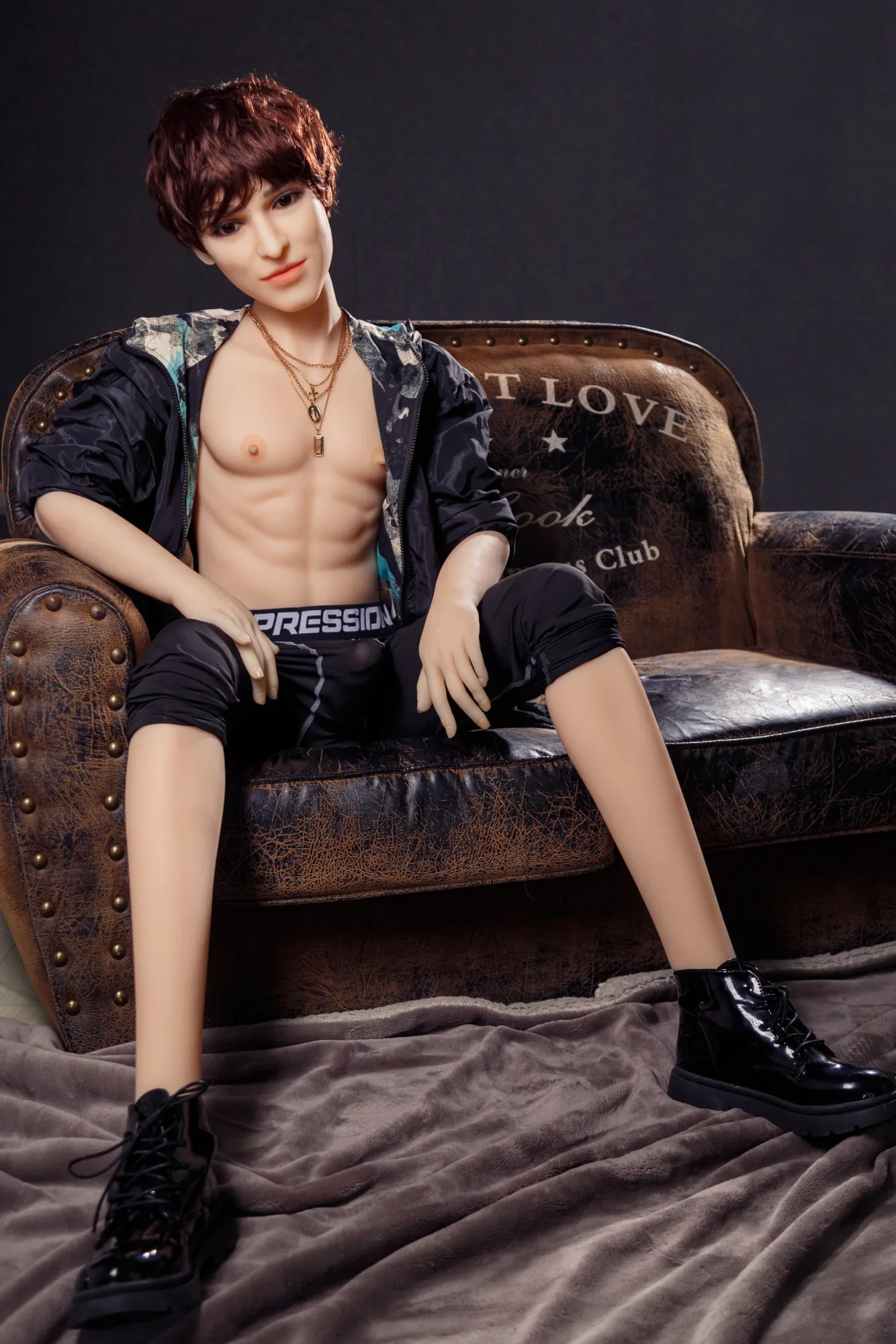 Male Sex Doll Muscular Romain 5ft 2' (160 cm) - AIBEI Doll view 3