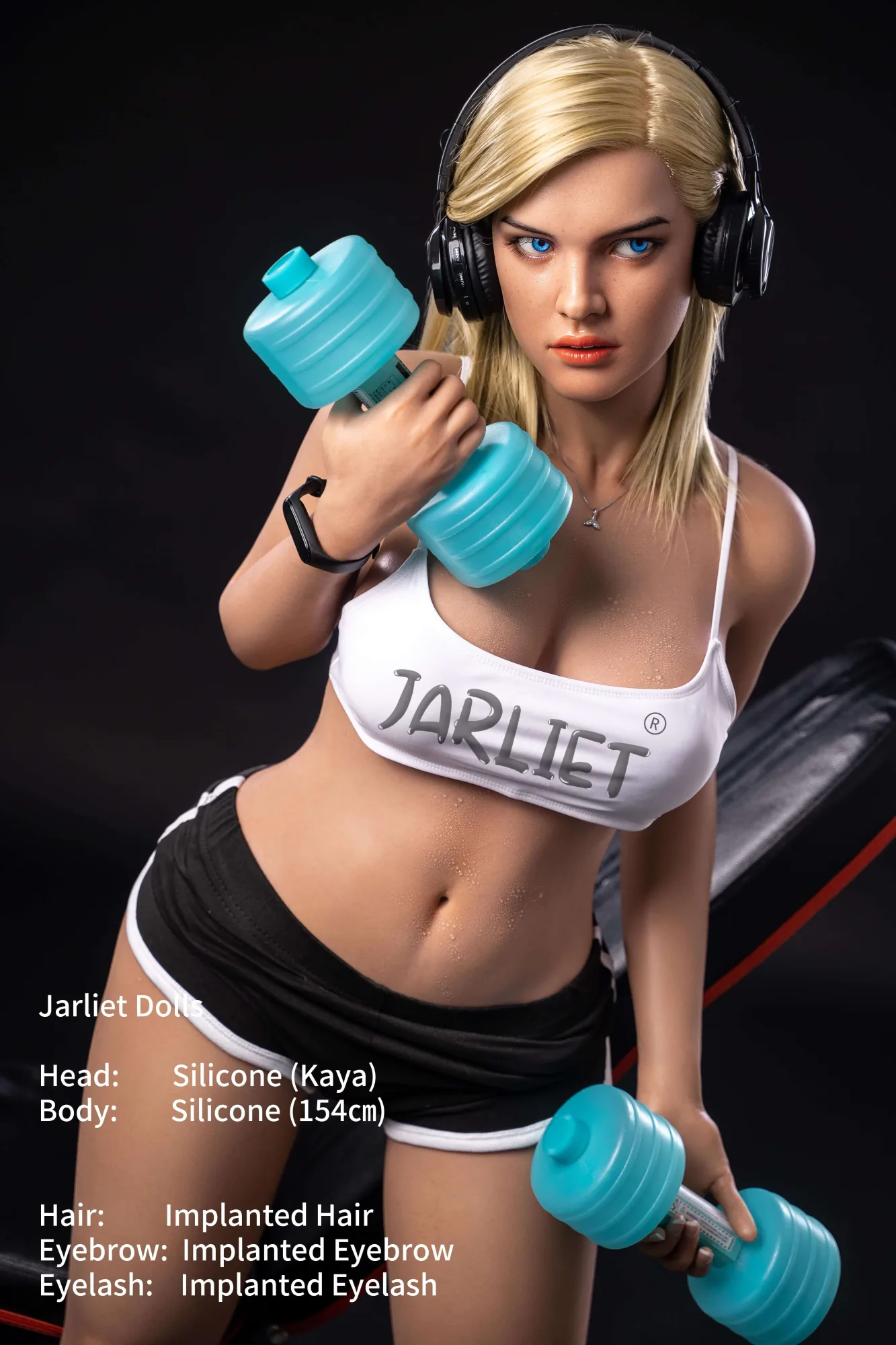 Real Sex Doll Fitness Charlie 5ft 1' (154 cm)/ C-Cup - Jarliet