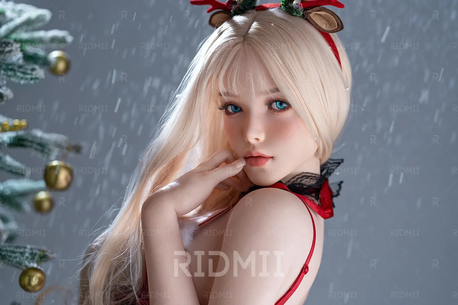 Silicone Sex Doll Blonde Maya 5ft 4' (164 cm)/ D-Cup - Ridmii view 4