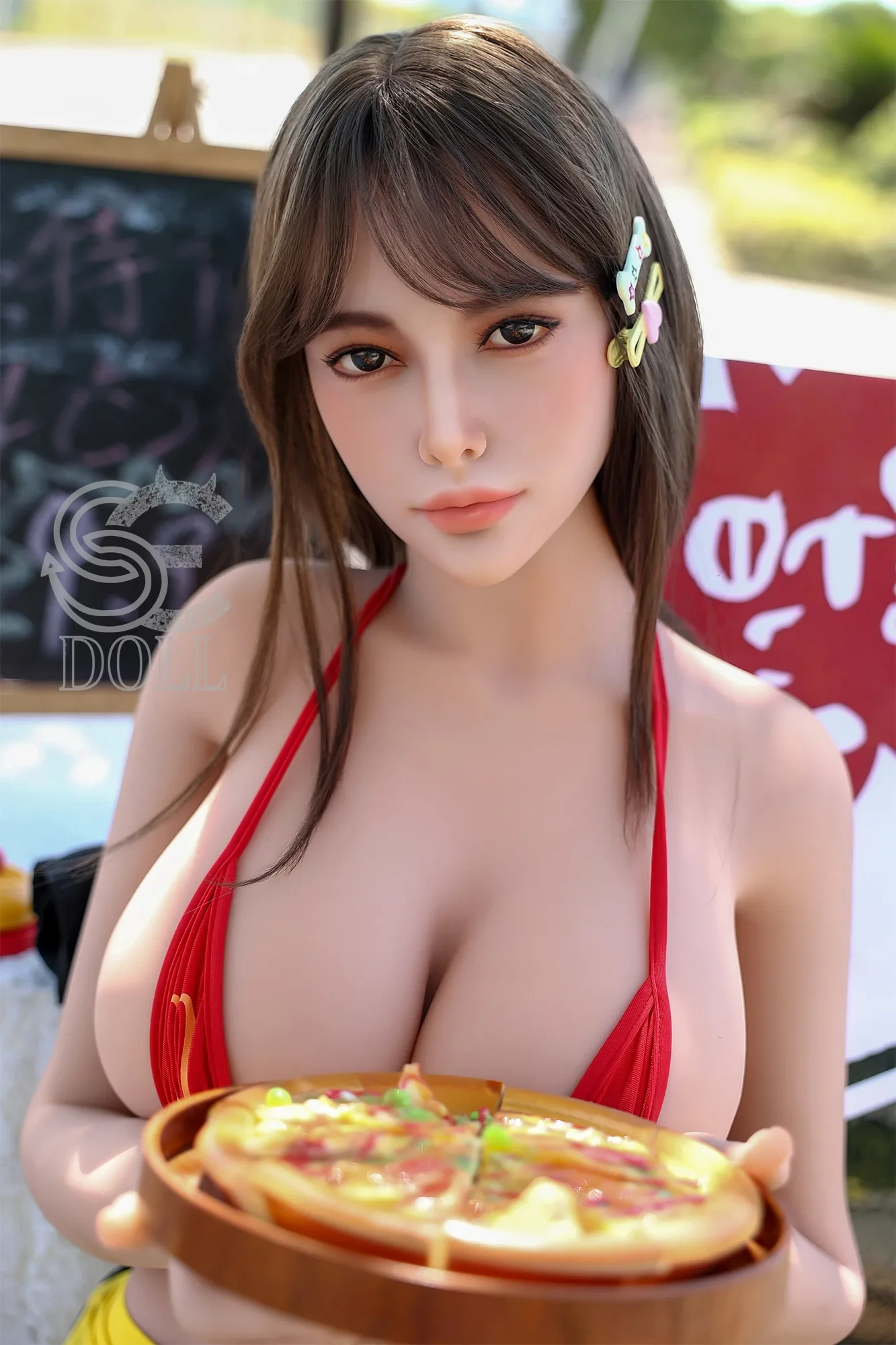 Sex Doll Brunette Kayla 5ft 1' (157 cm)/ H-Cup - SEDOLL view 7