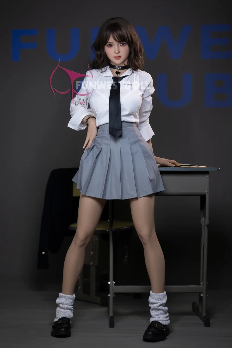 Real Sex Doll Brunette Key 5ft 1' (155 cm)/ F-Cup - FunWestDoll view 3