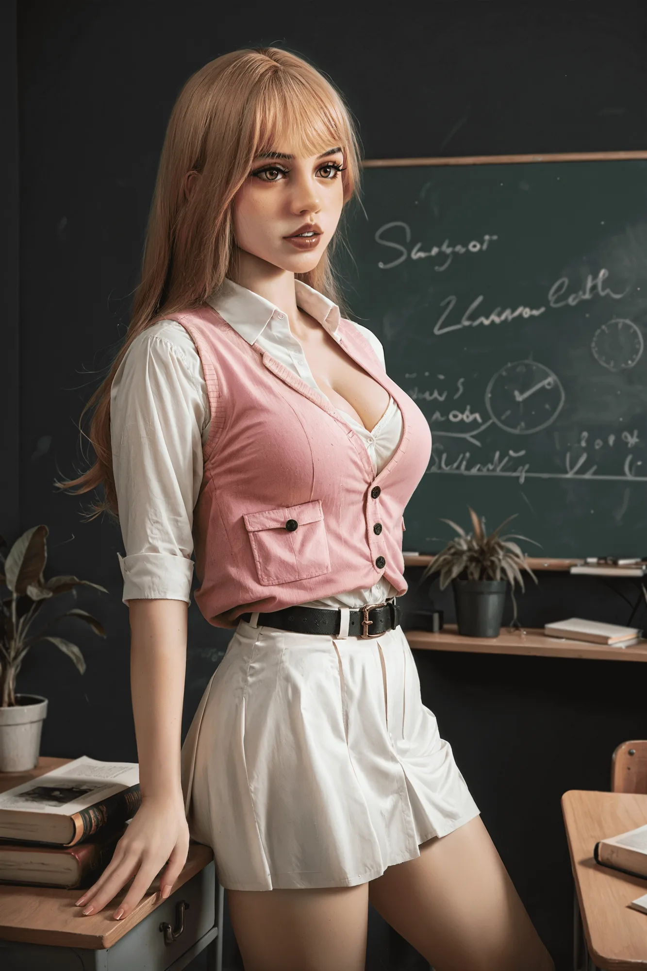 Sex Doll Secretary Ivory 4ft 11' (150 cm)/ F-Cup - AIBEI Doll view 4