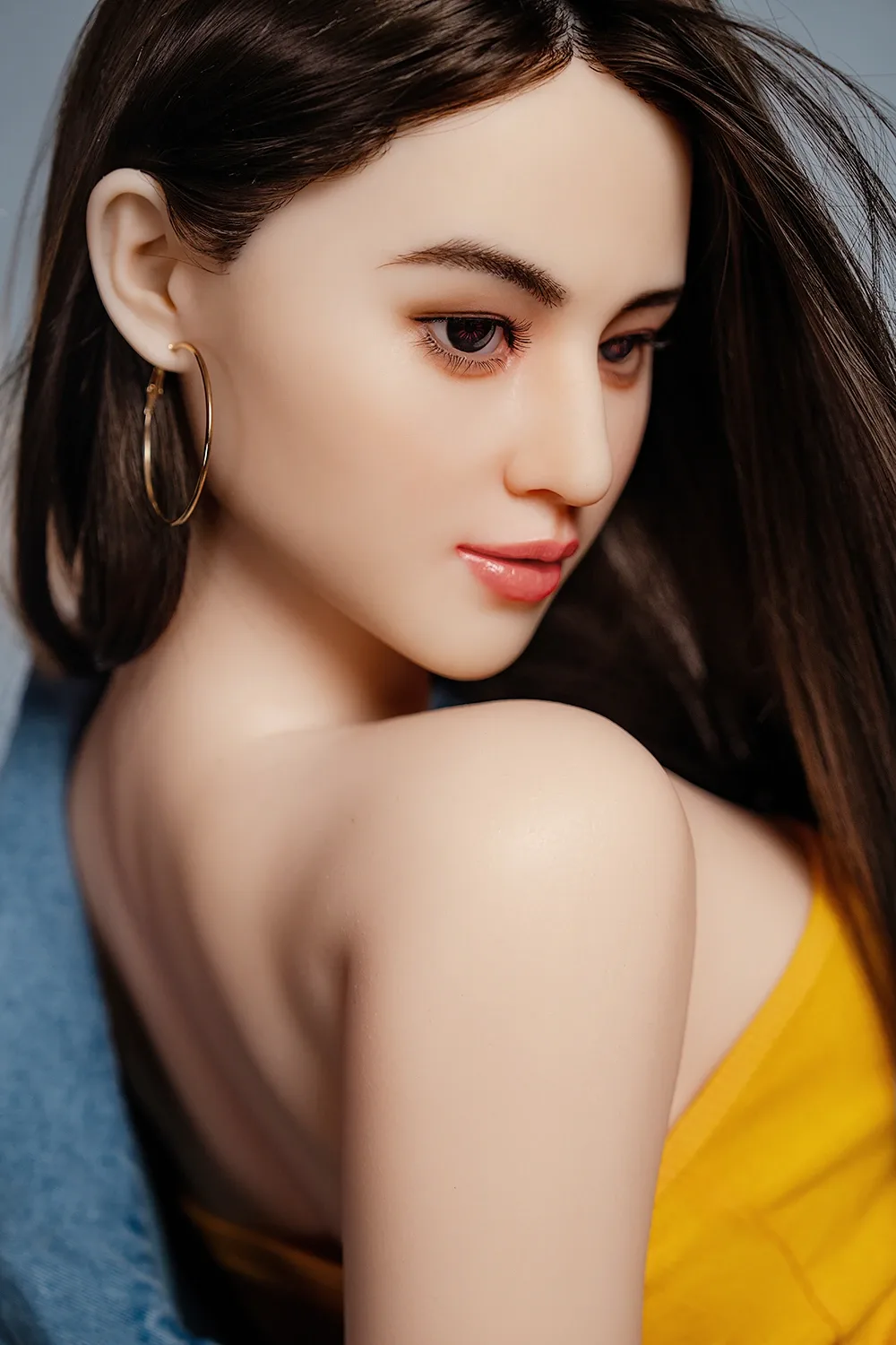 Realistic Sex Doll Brunette Joceline 5ft 5' (165 cm)/ C-Cup - HRDoll view 6