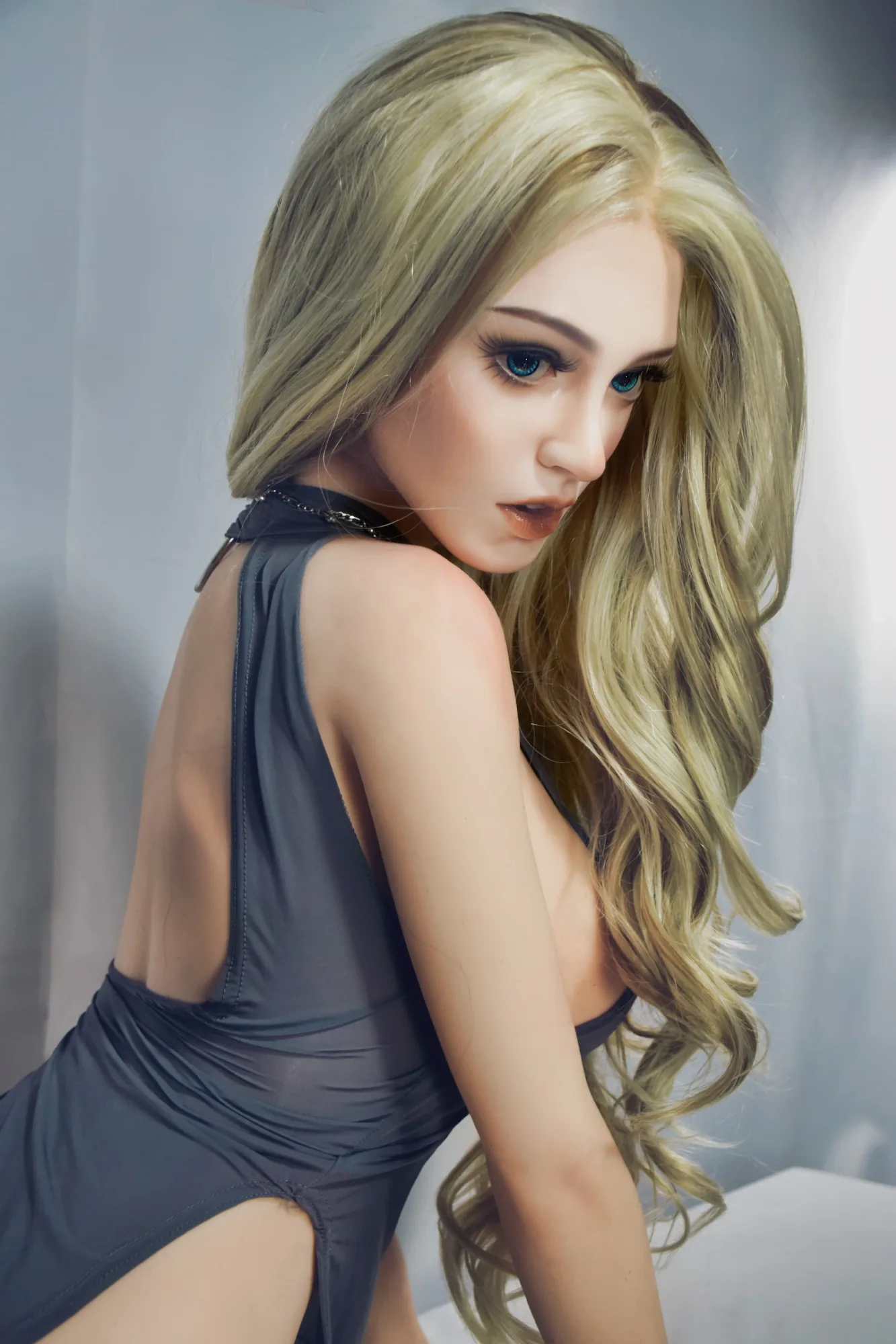 Silicone Doll Blonde Tess 5ft 5' (165 cm) - Elsa Babe view 2