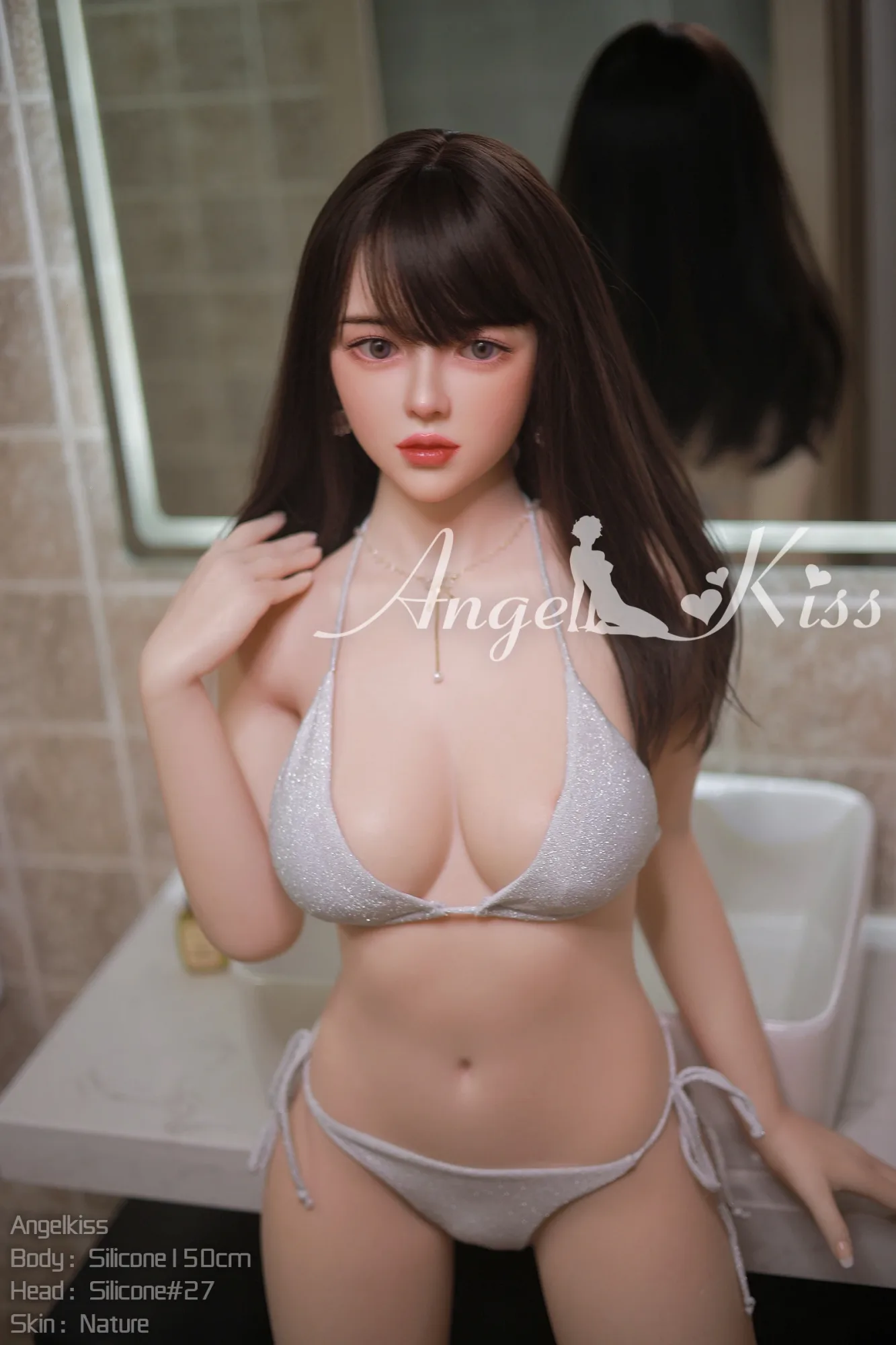 Silicone Sex Doll Tender Sacha 4ft 11' (150 cm)/ D-Cup - Angel Kiss view 7