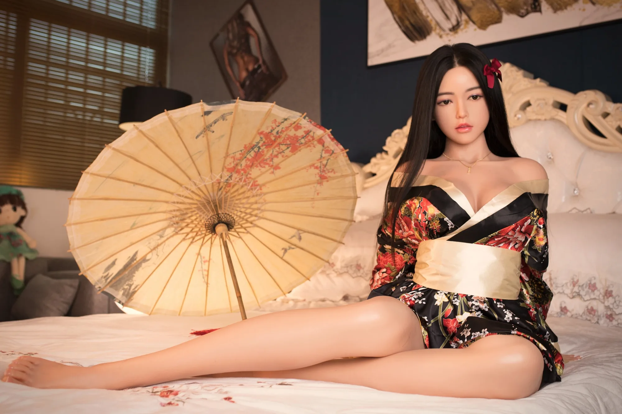 Silicone Sex Doll Seductive Lerrel 5ft 5' (165 cm)/ E-Cup - AF Doll view 5