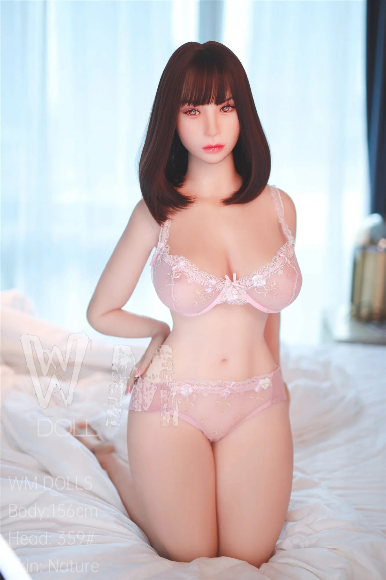 Real Sex Doll Brunette Anita 5ft 1' (156 cm)/ H-Cup - WM doll view 1