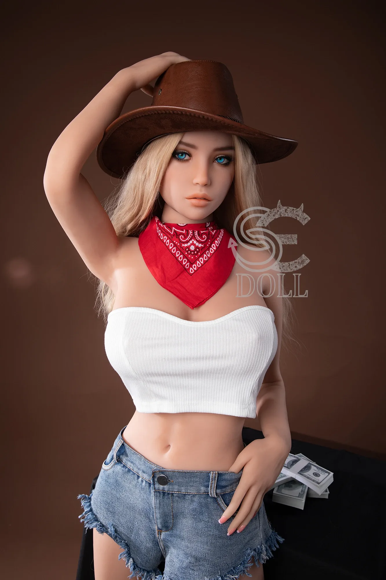 Sex Doll Blonde Dulce 5ft 2' (158 cm)/ D-Cup - SEDOLL view 4