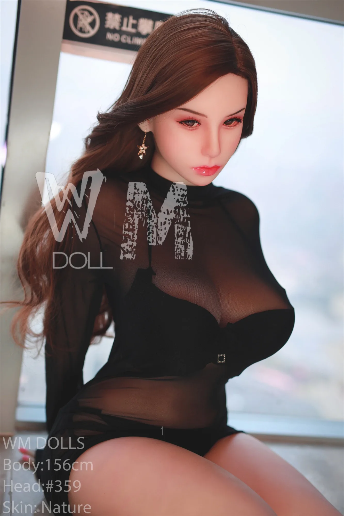 Sex Doll Tender Aeron 5ft 1' (156 cm)/ H-Cup - WM doll view 2
