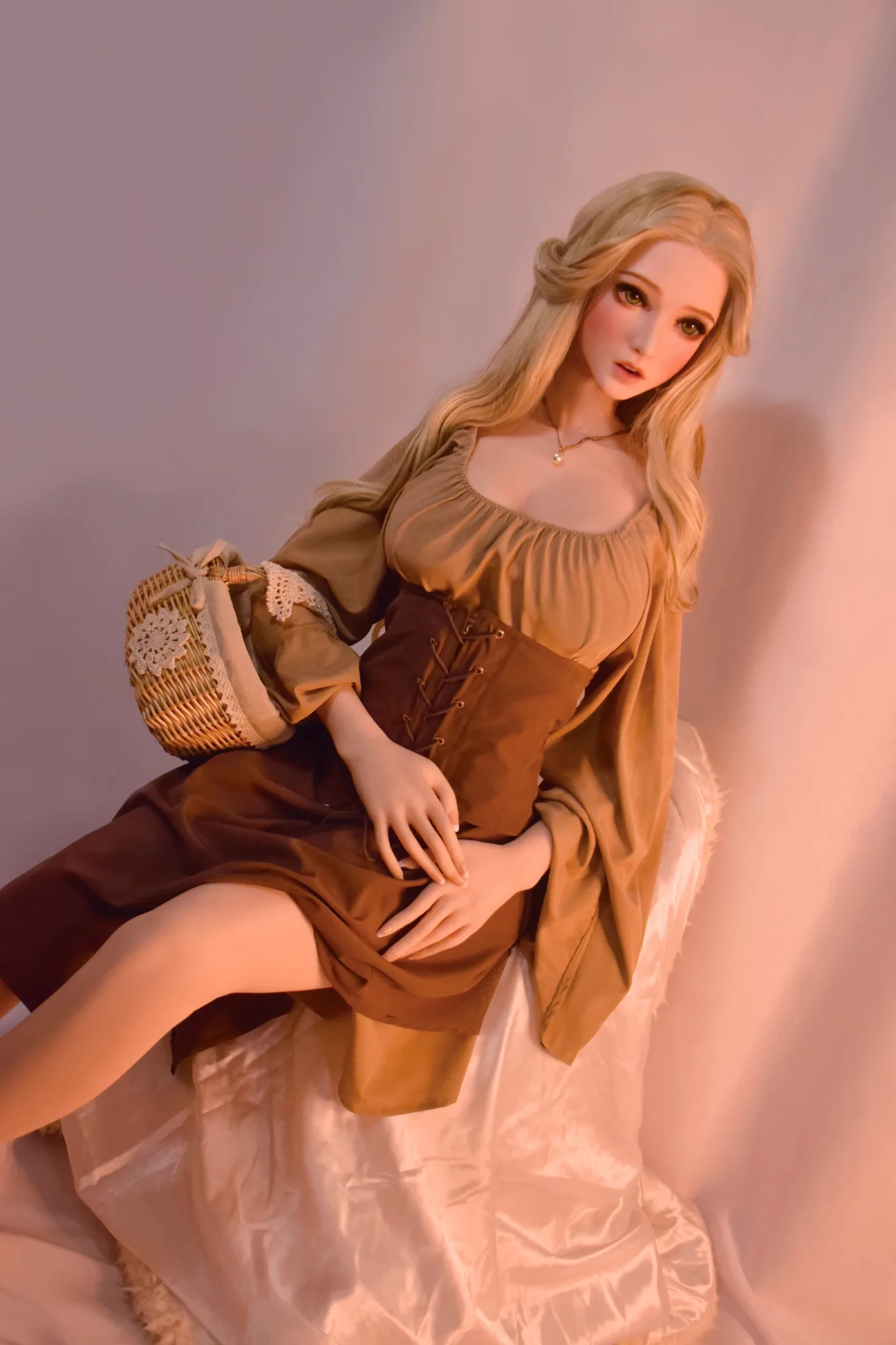 Silicone Doll Blonde Mayso 5ft 5' (165 cm) - Elsa Babe view 1