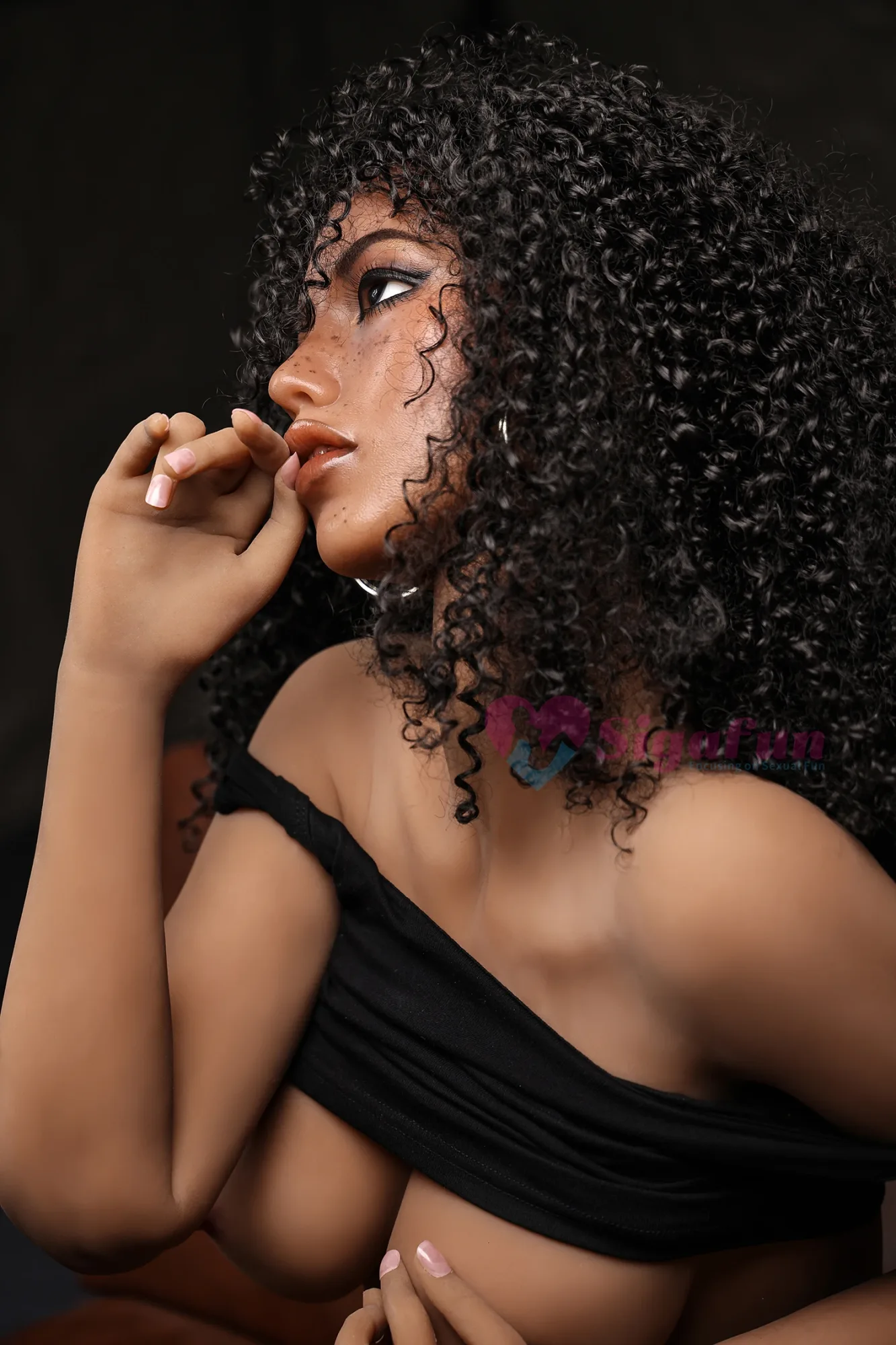 Real Sex Doll Black Talisa 5ft 4' (163 cm) - STOCK/ C-Cup - Sigafun view 3