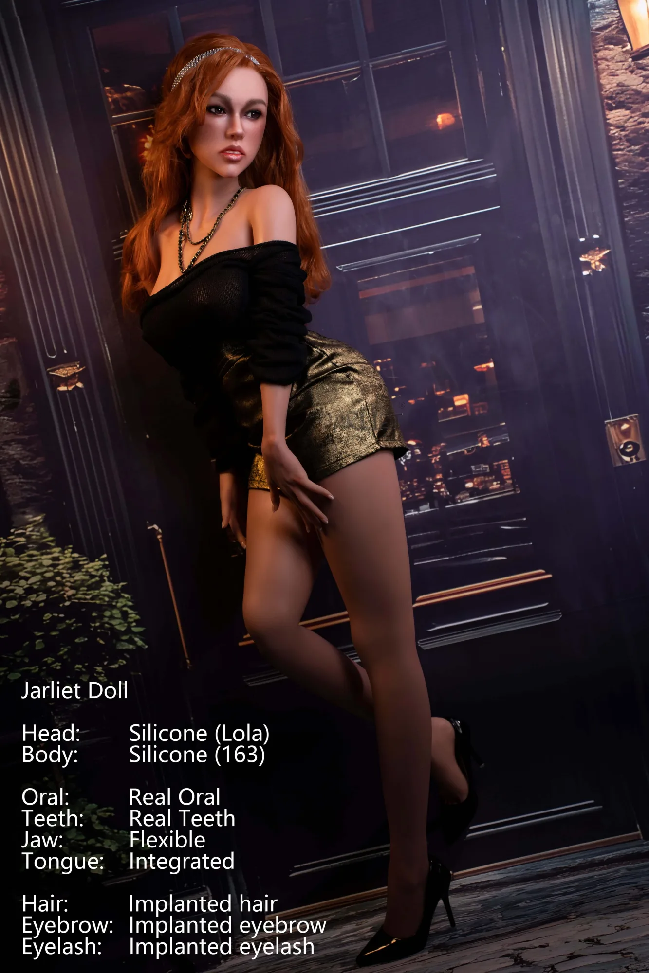 Sex Doll Redhead Sheyla 5ft 5' (163 cm)/ D-Cup - Jarliet view 5