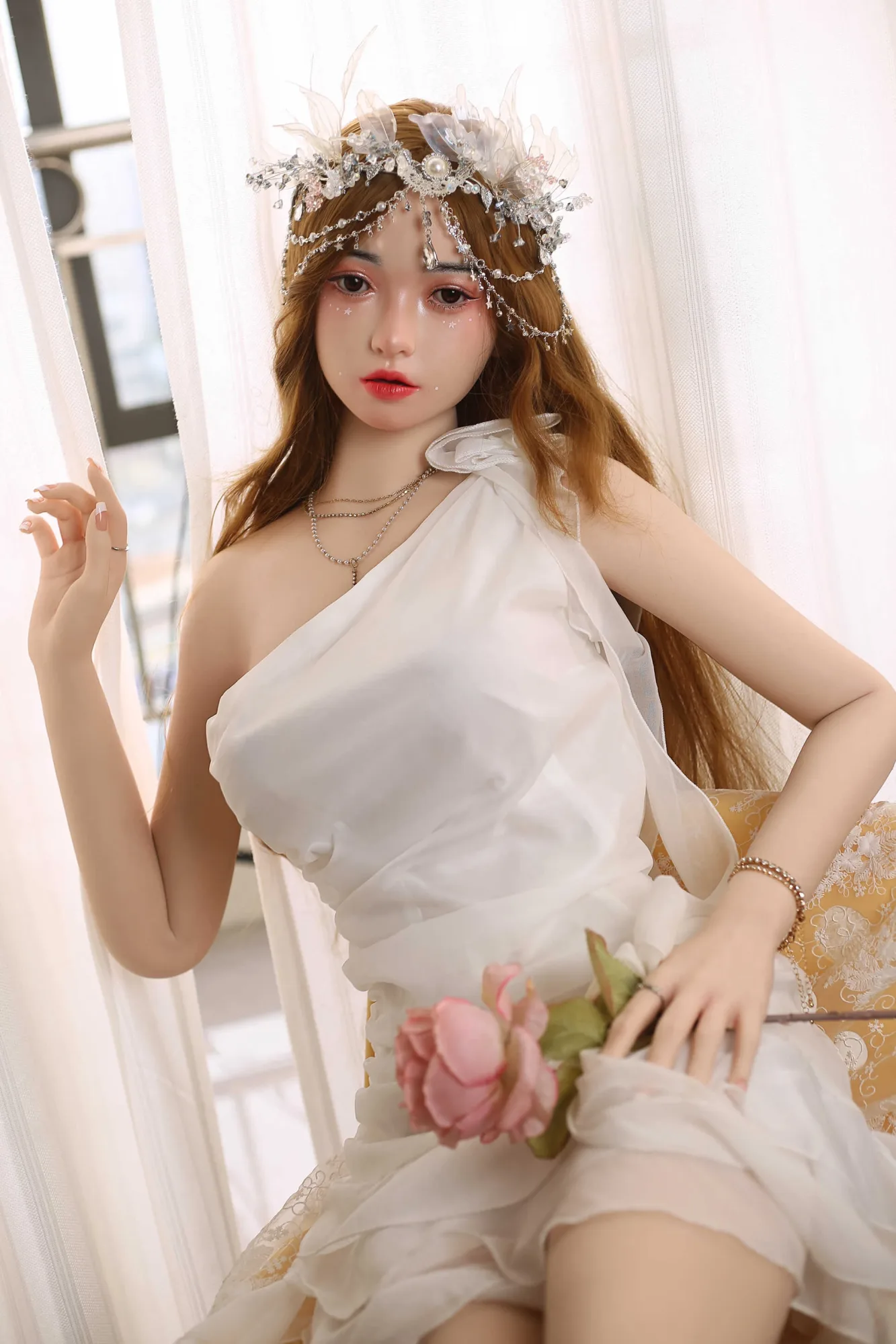 Realistic Sex Doll Redhead Mei 5ft 5' (166 cm)/ C-Cup - Sweets Doll view 3
