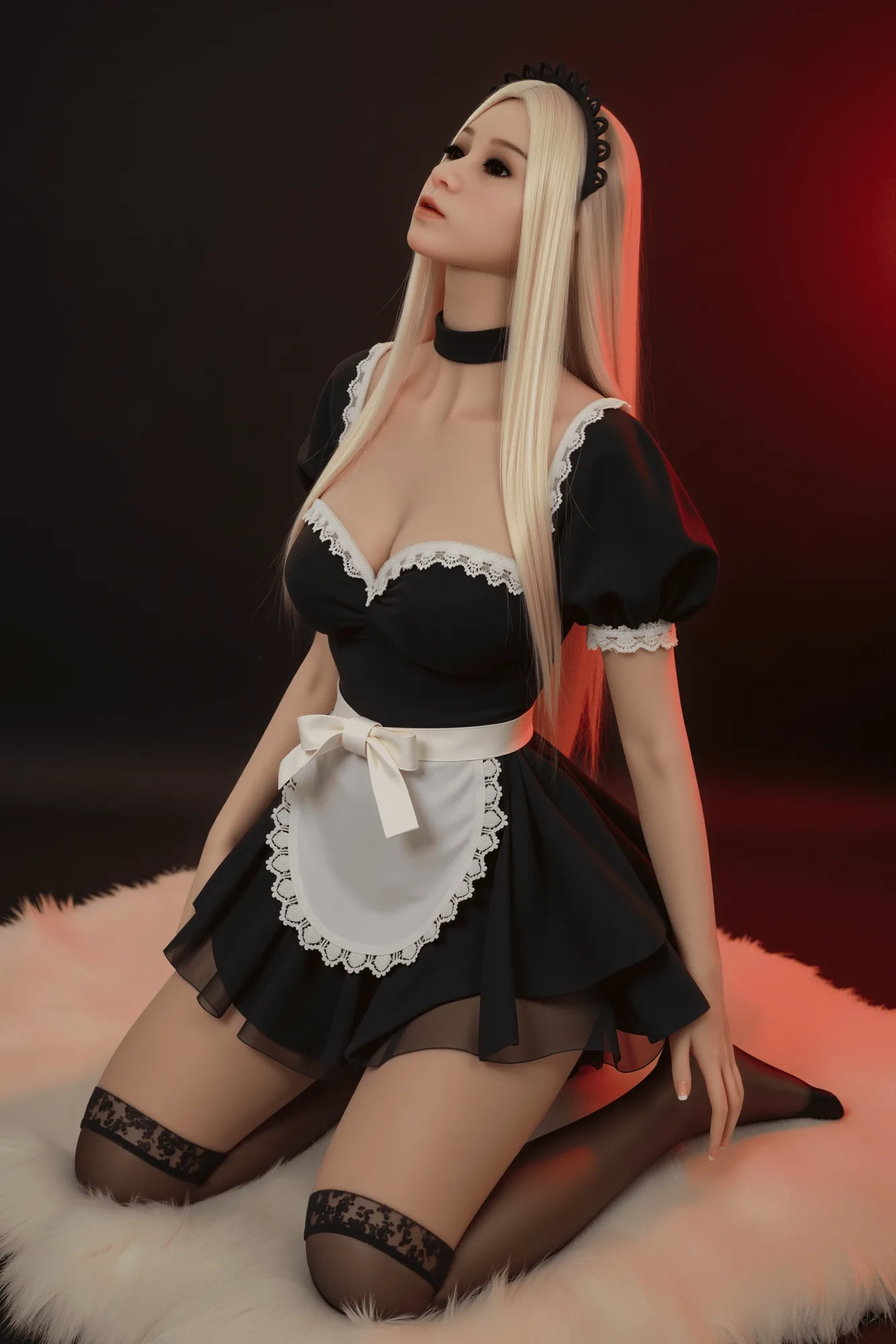Sex Doll Blonde Elize 4ft 10' (148 cm)/ B-Cup - AIBEI Doll view 3