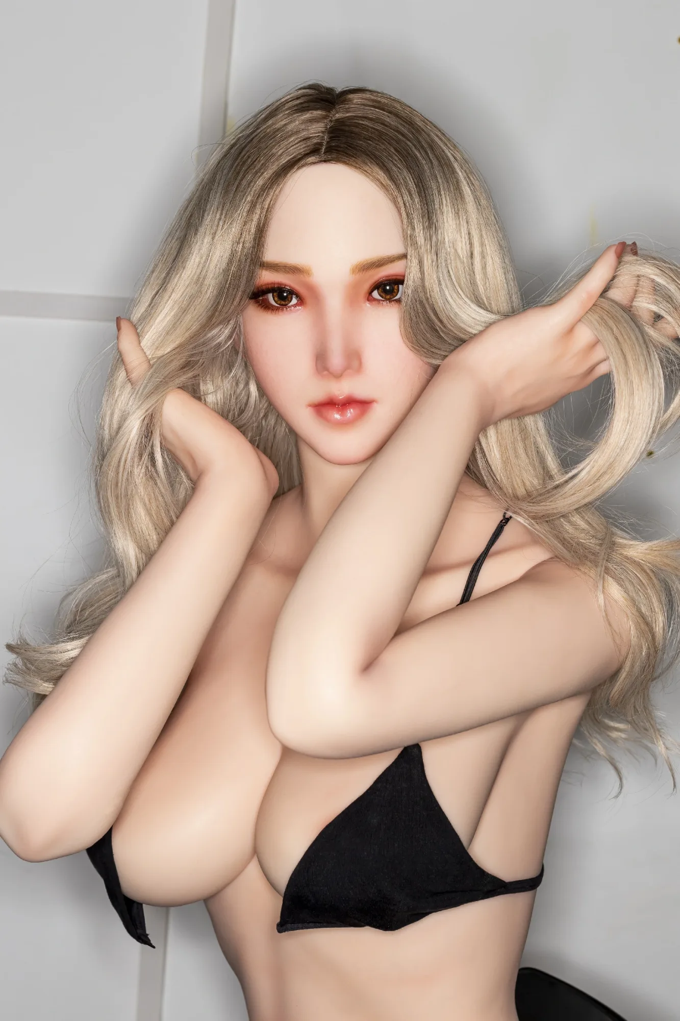 Silicone Sex Doll Blonde Aileen 5ft 4' (163 cm)/ E-Cup - XYcolo view 2