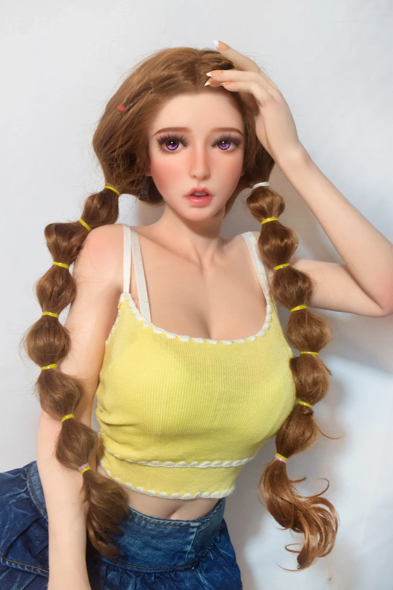 Silicone Doll Cute Aika 4ft 11' (150 cm) - Elsa Babe view 6