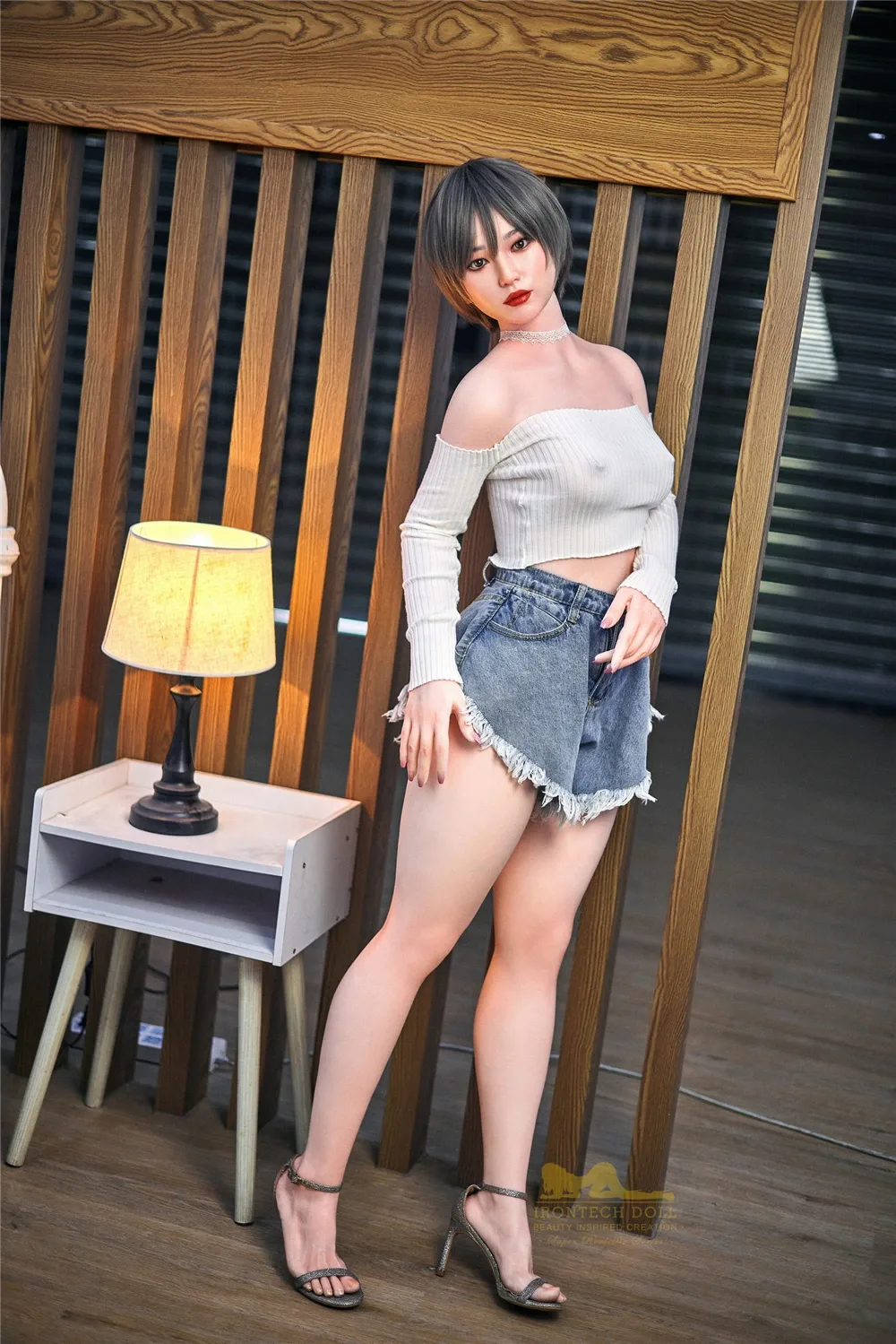 Silicone Doll Asian Girl Zuleika 4ft 11' (152 cm)/ B-Cup - Irontech Doll view 5
