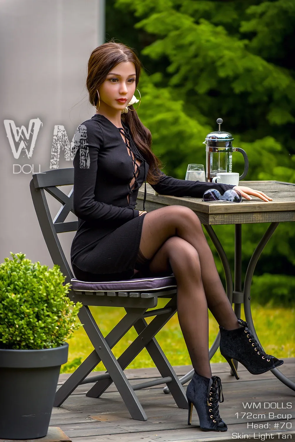 Sexy Doll Seductive Paula 5ft 8' (172 cm)/ B-Cup - WM doll view 4