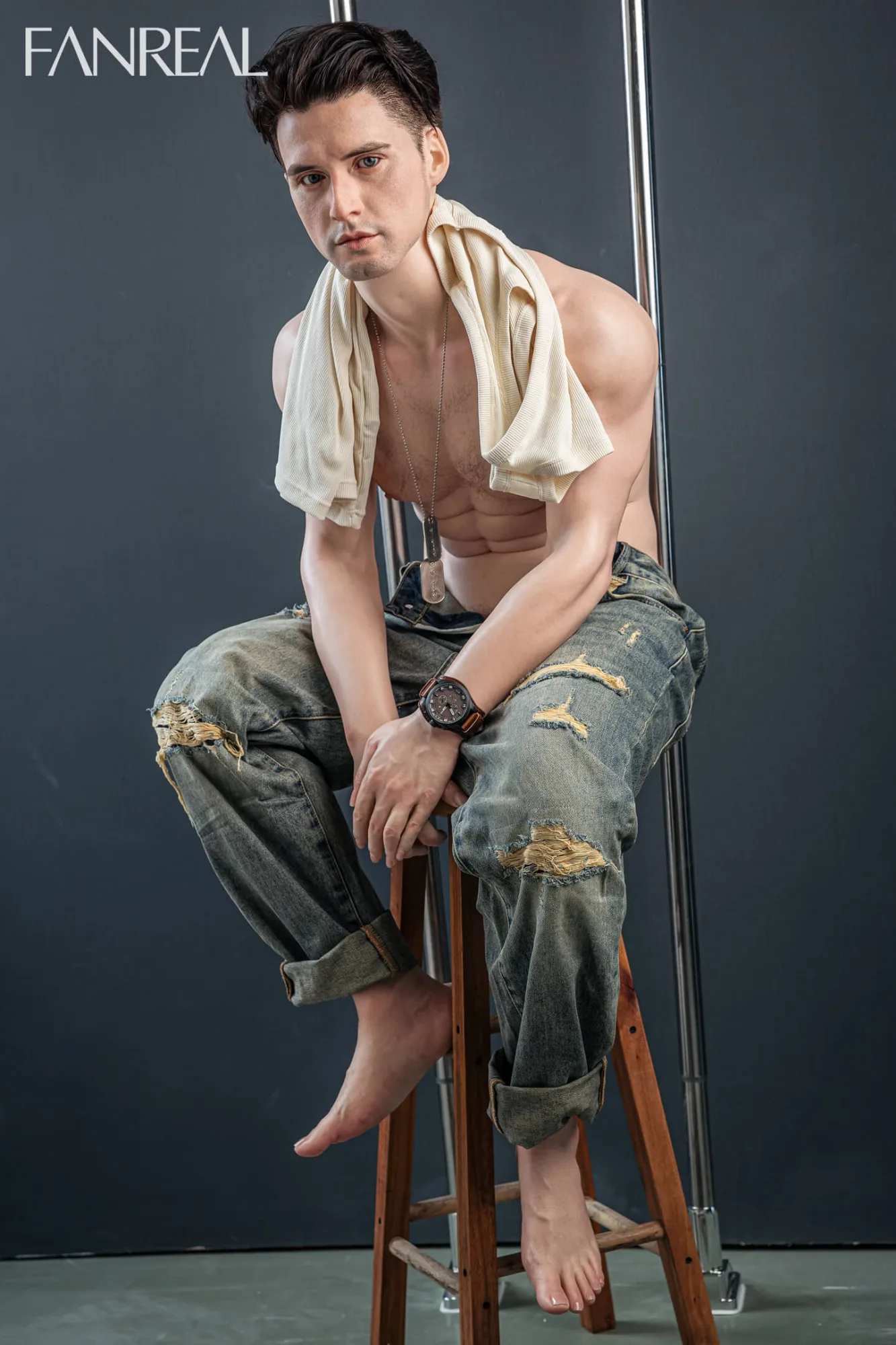 Male Sex Doll Muscular Noah 5ft 8' (173 cm) - FANREAL view 4