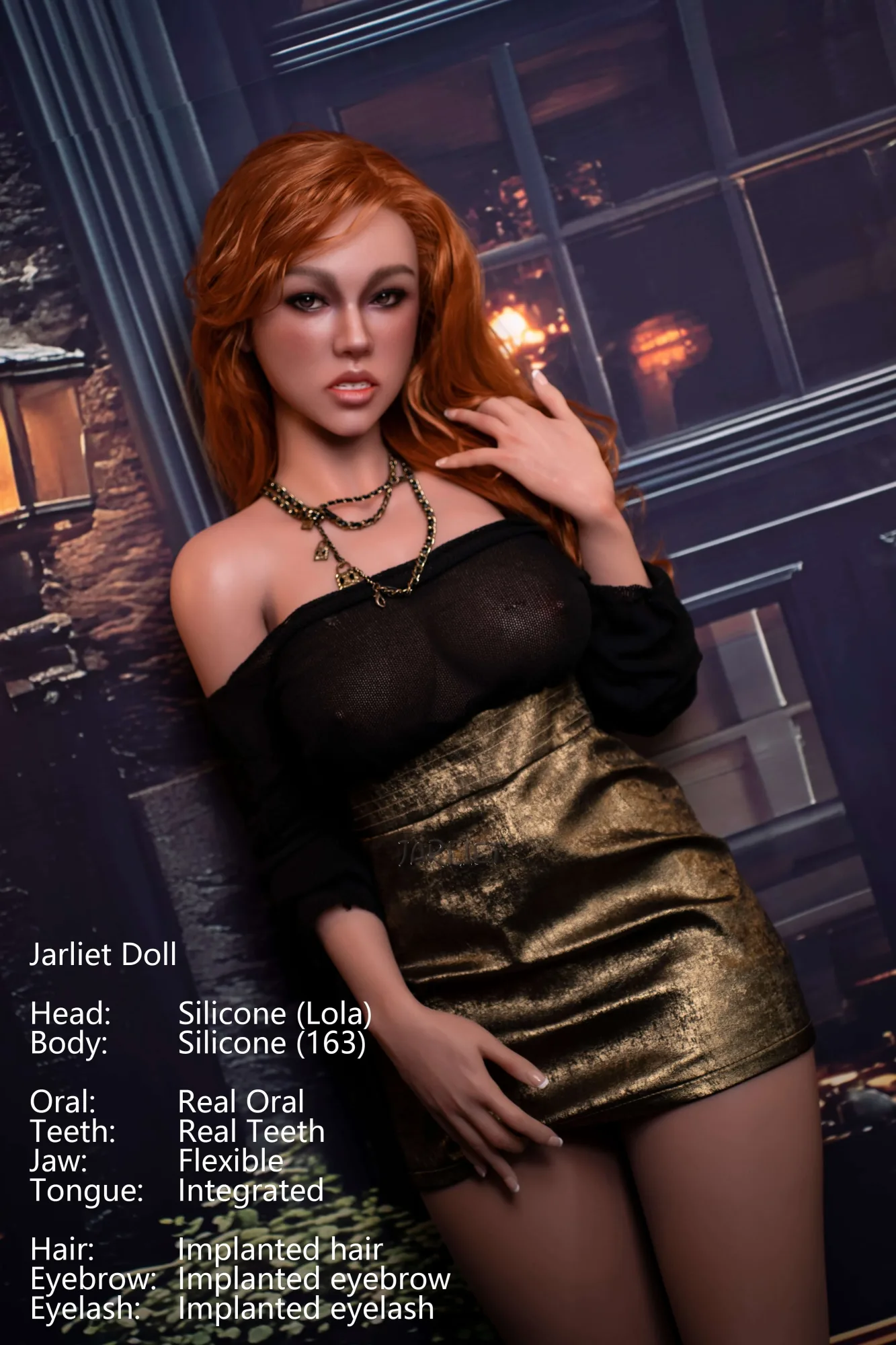 Sex Doll Redhead Sheyla 5ft 5' (163 cm)/ D-Cup - Jarliet