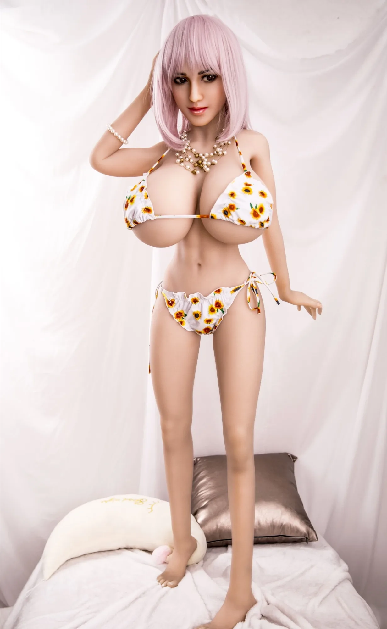 Real Sex Doll Busty Aria 4ft 11' (150 cm)/ L-Cup - SMdoll view 2