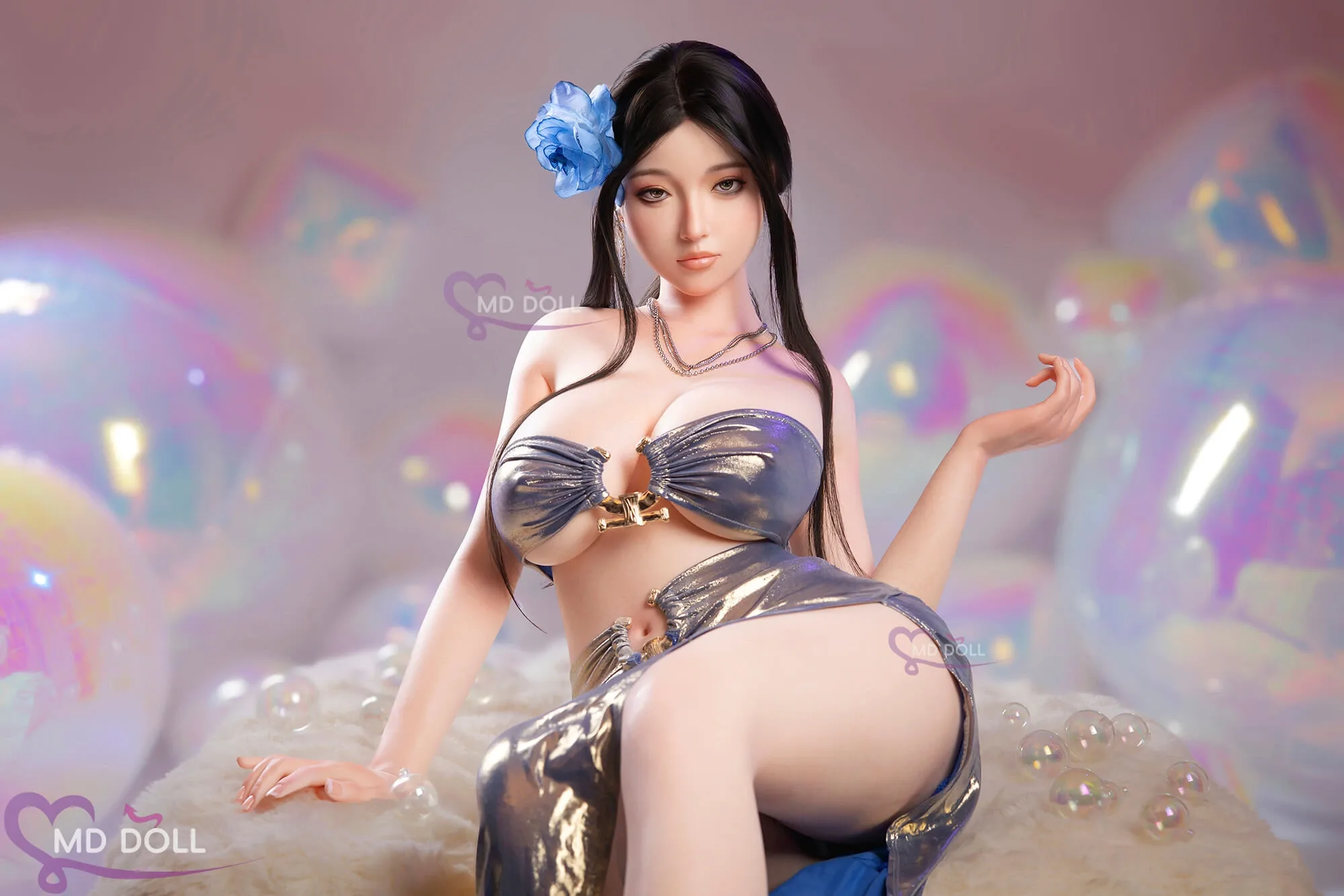 Realistic Sex Doll Seductive Dahlia 5ft 4' (164 cm)/ H-Cup - MD DOLL view 5