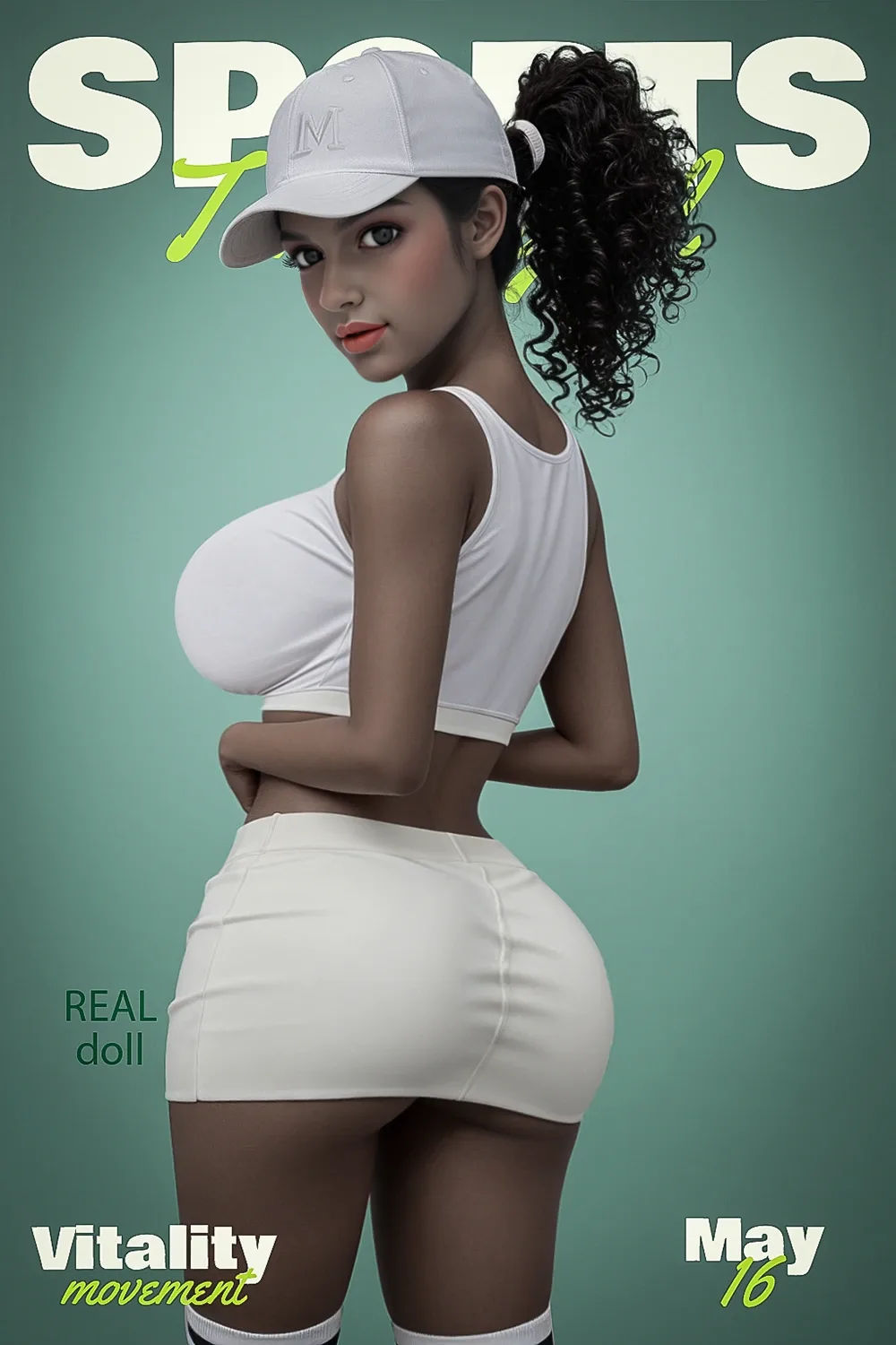 Sex Doll Black Zahara 5ft 2' (158 cm)/ D-Cup - Sy Doll view 4