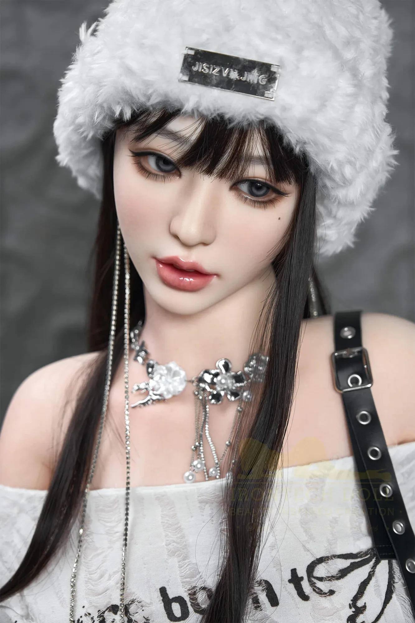 Real Sex Doll Black-haired Annika 5ft 5' (165 cm) - STOCK/ F-Cup - Irontech Doll view 2