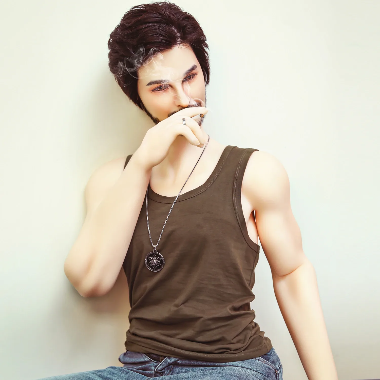 Male Sex Doll Muscular Enrique 5ft 6' (168 cm) - Sy Doll view 4