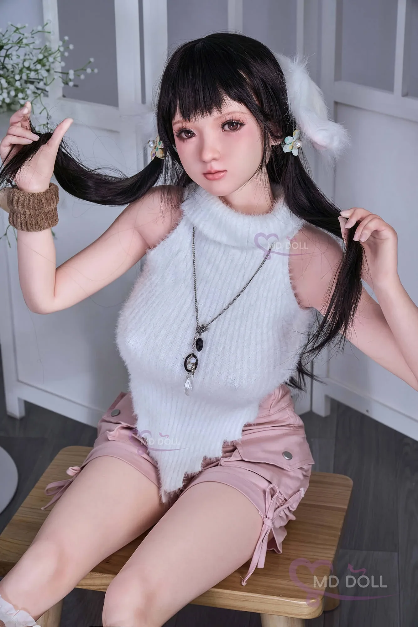Real Sex Doll Sexy Yuka 4ft 11' (150 cm)/ E-Cup - MD DOLL