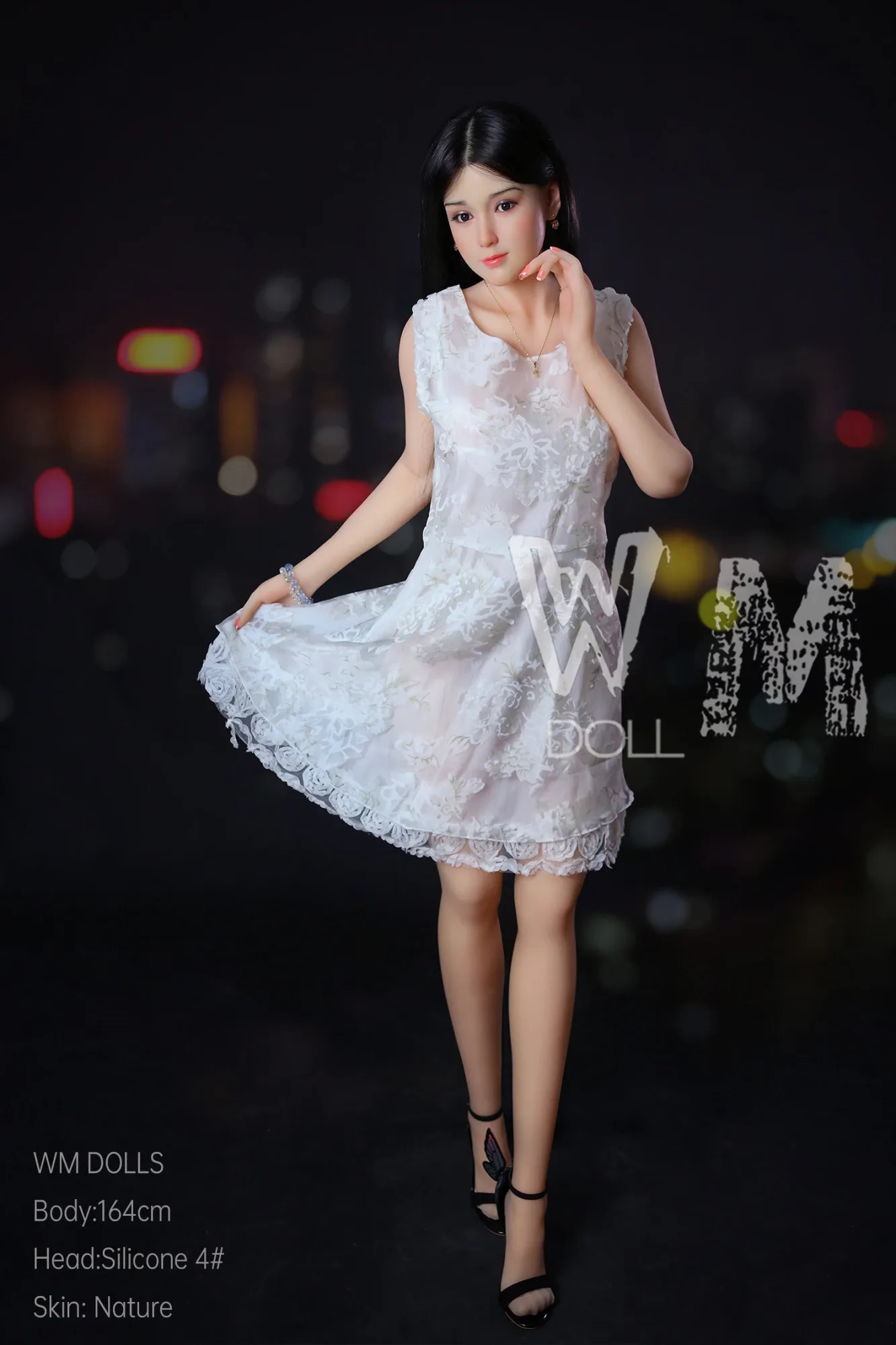 Silicone Doll Asian Girl Lily 5ft 4' (164 cm)/ D-Cup - WM doll view 5