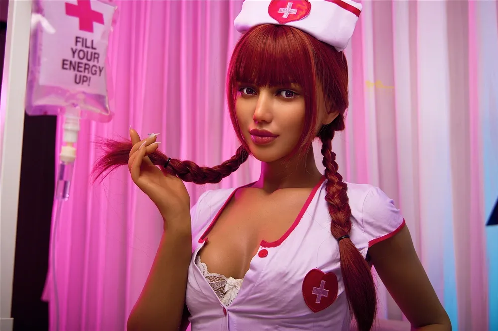 Real Sex Doll Redhead Lera 5ft 6' (168 cm)/ C-Cup - Irontech Doll view 4