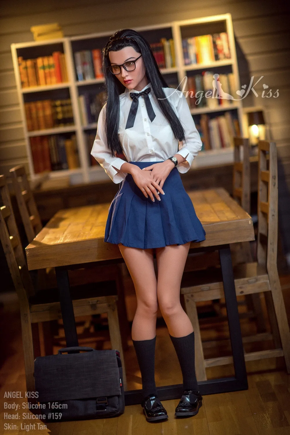 Silicone Doll Brunette Skylar 5ft 5' (165 cm)/ D-Cup - Angel Kiss view 3
